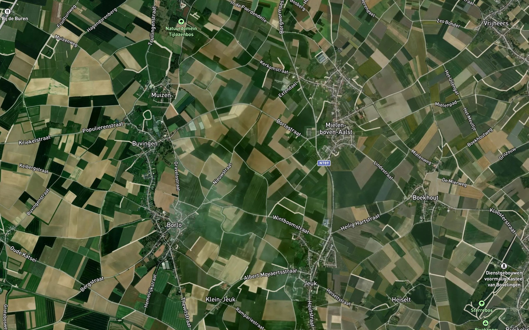 Satellite map of the Voortbeek