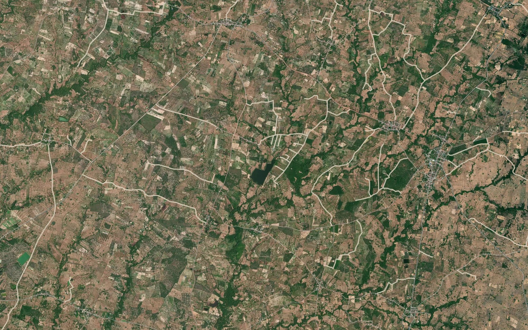 Satellite map of the Ang Kep Nam Huai Bok Noeng