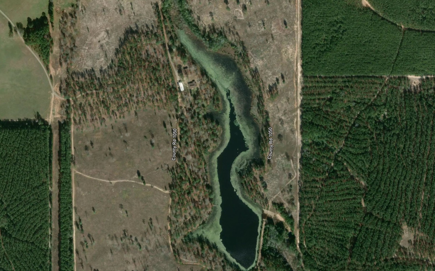 Satellite map of the Boykin Lake Number 1
