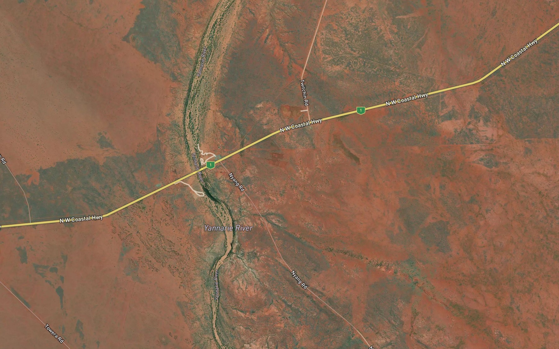 Satellite map of the Barradale Pool