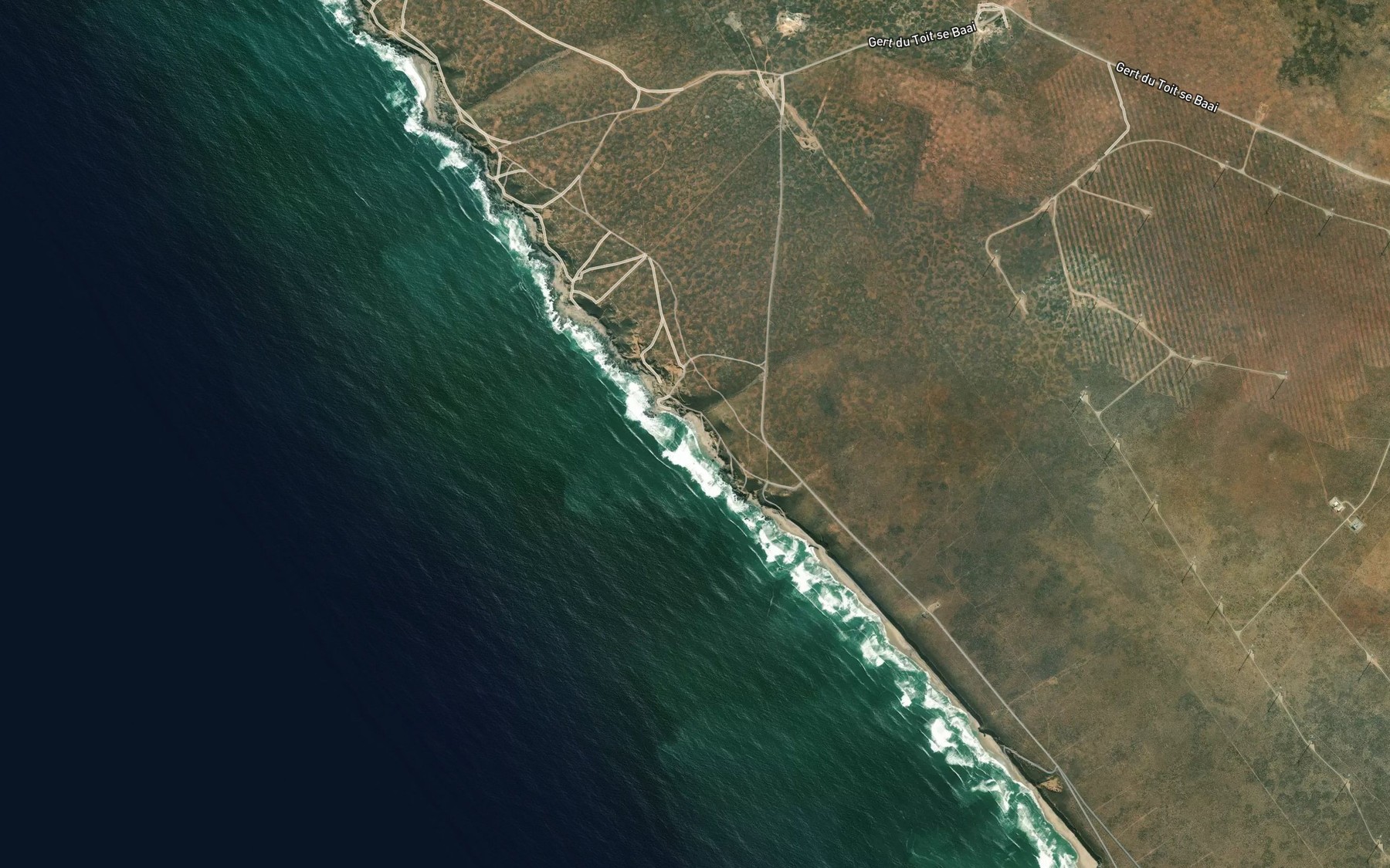 Satellite map of the Duiwegat