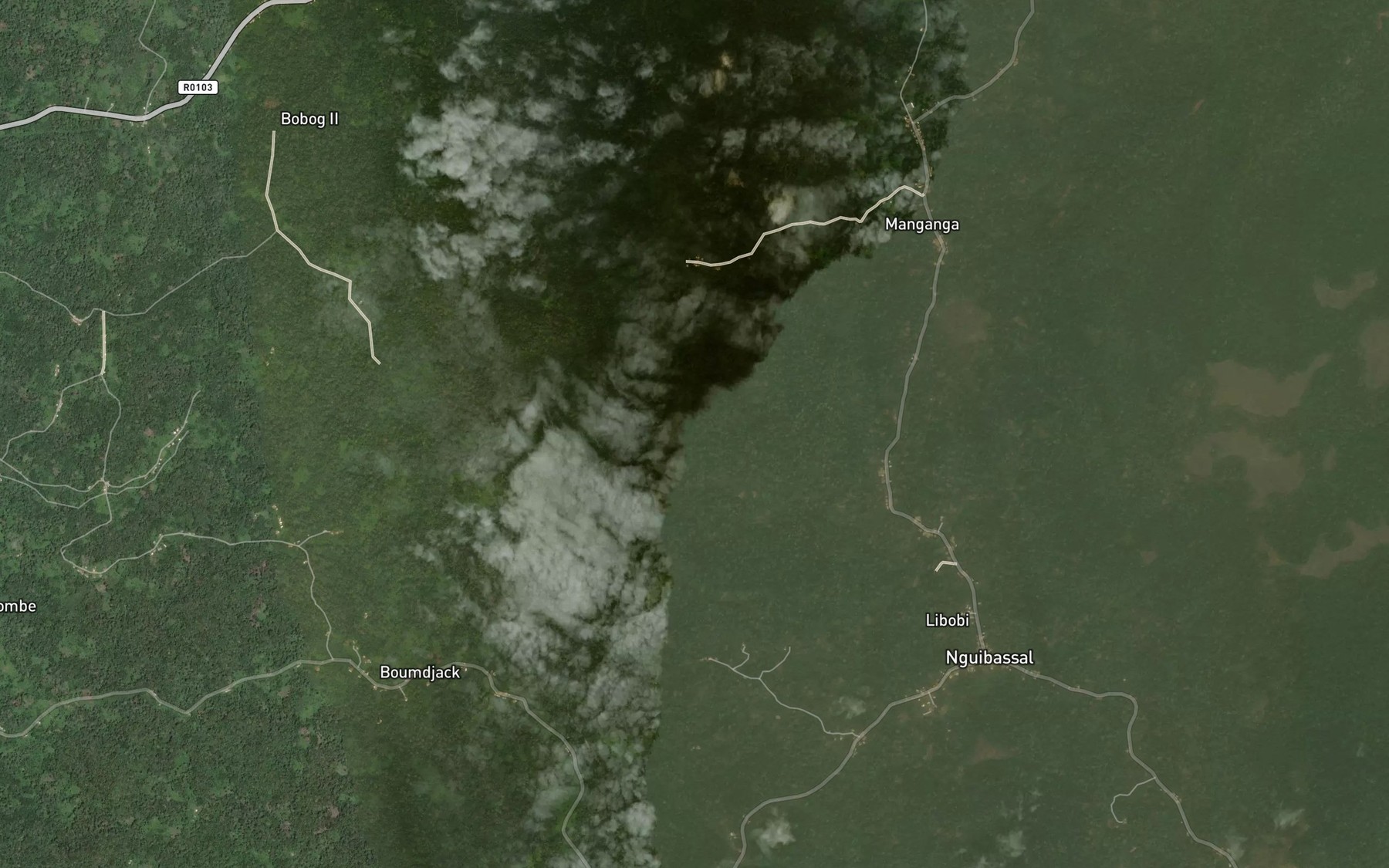 Satellite map of the Poke