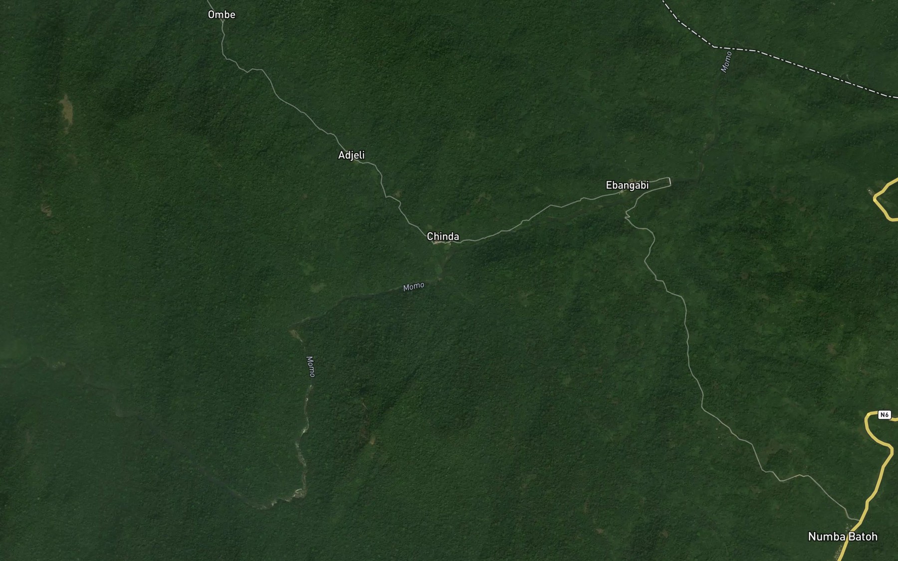 Satellite map of the Bato