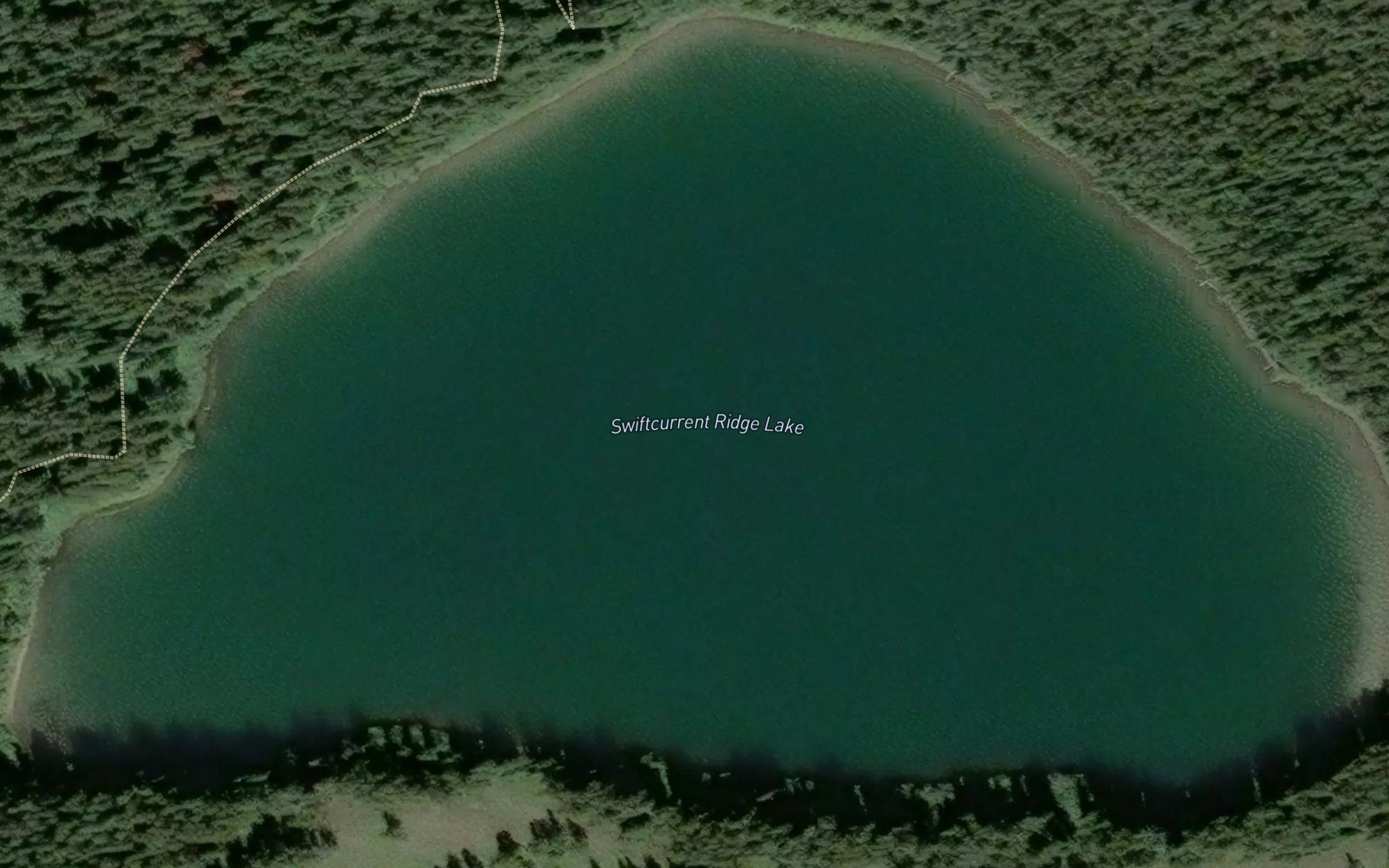 Swiftcurrent Ridge Lake