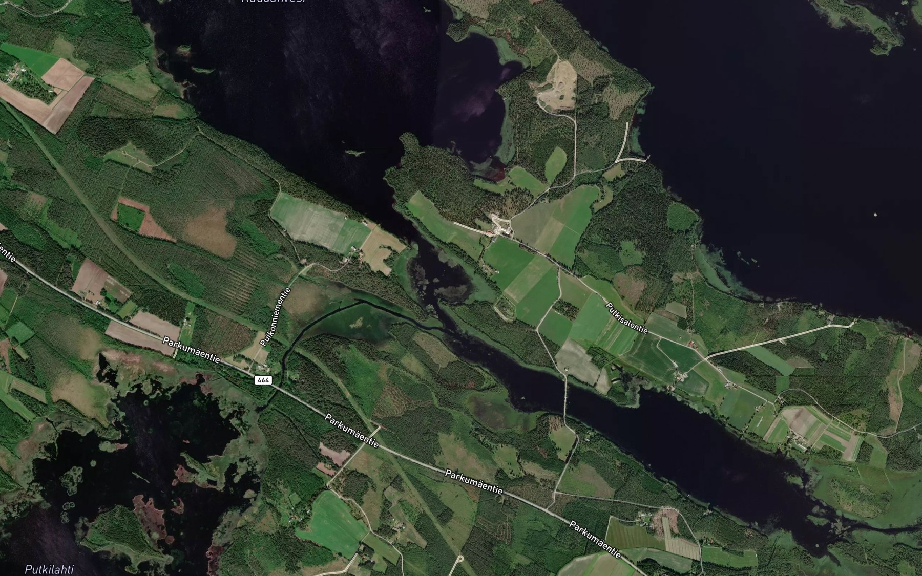 Satellite map of the Kotilahti