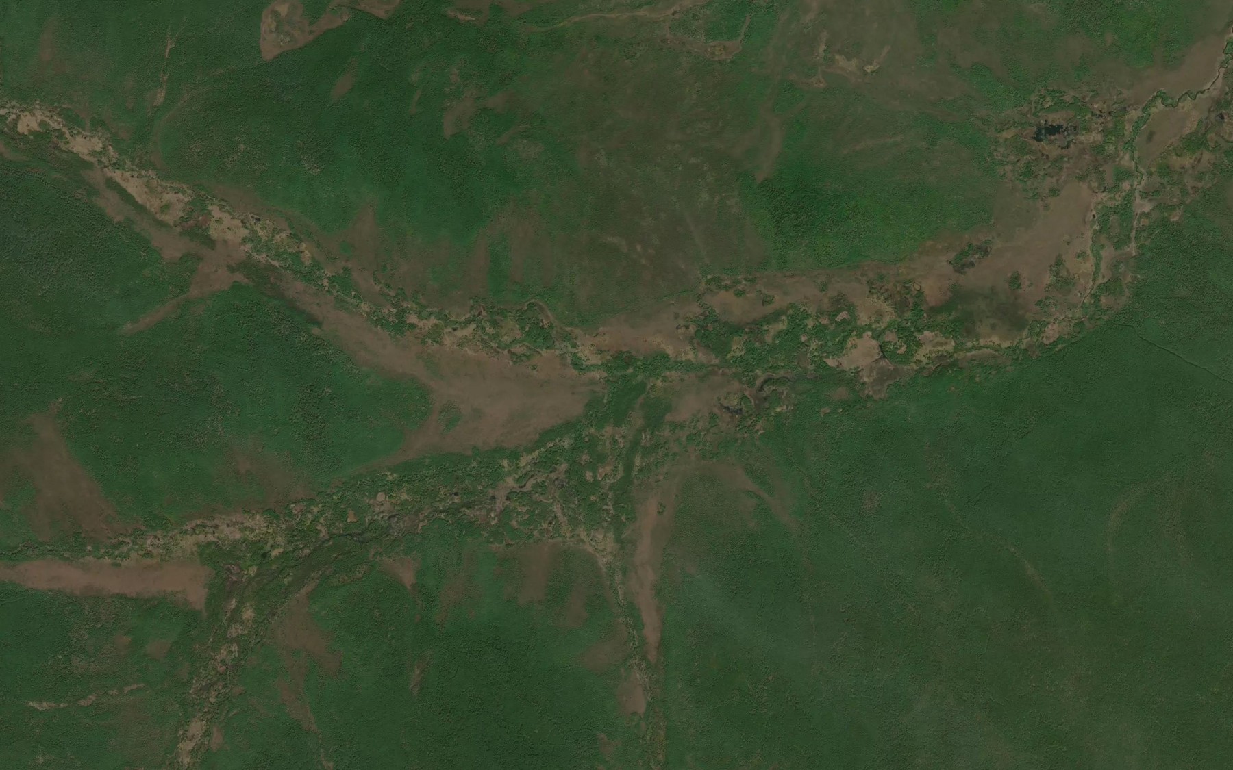 Satellite map of the Pravyye Khosomi
