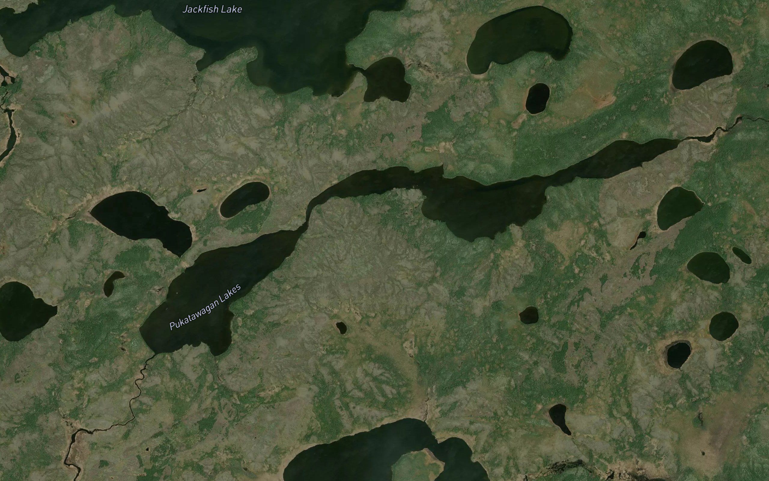 Pukatawagan Lakes