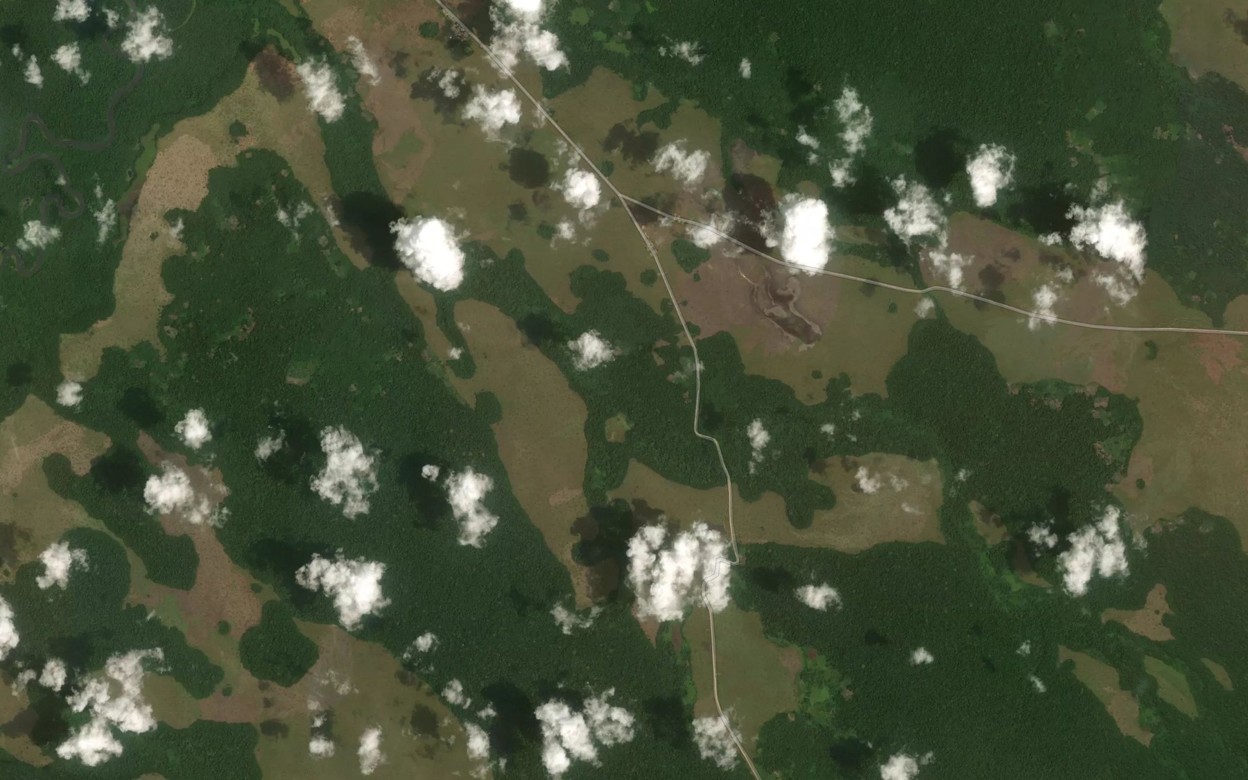 Satellite map of the Bi