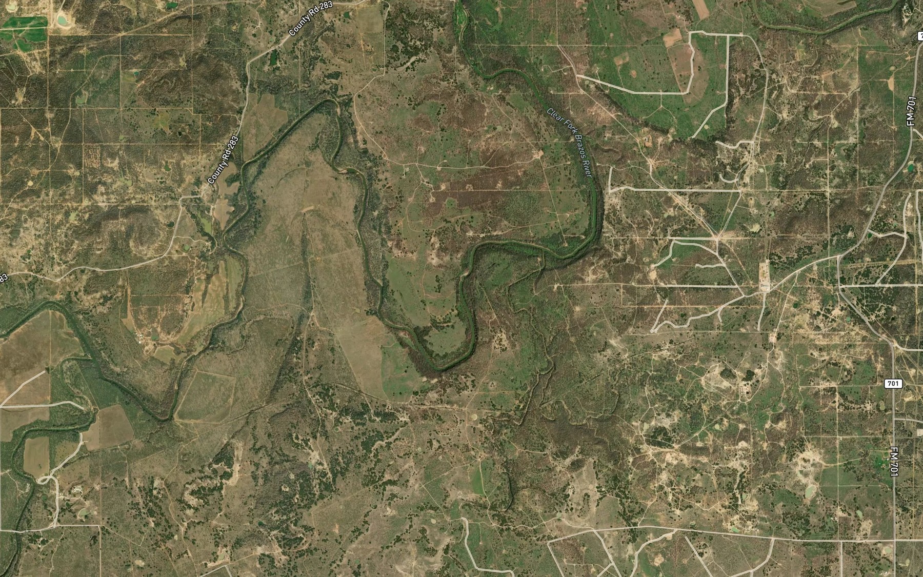Satellite map of the Texas Company Reservoir