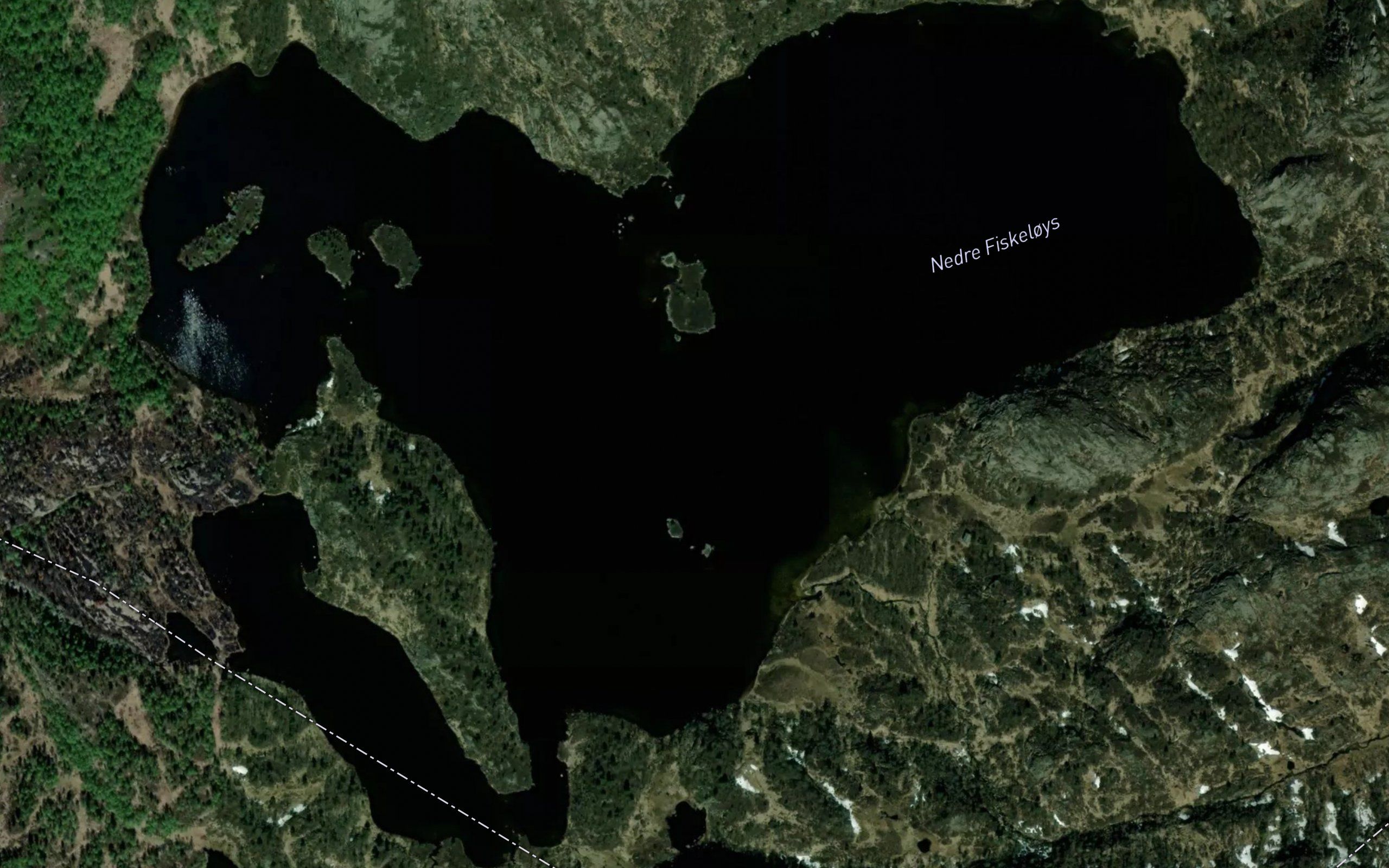 Fiskeloysvatnet,nedre