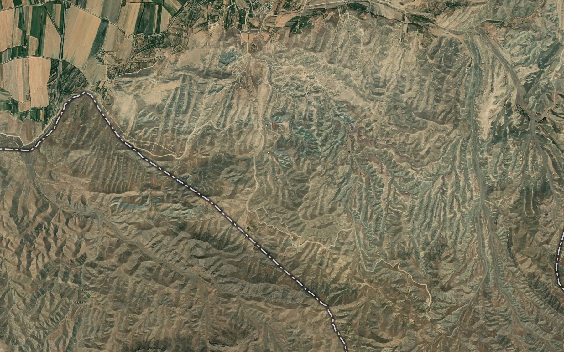 Satellite map of the Kelinchakbuloq Buloq