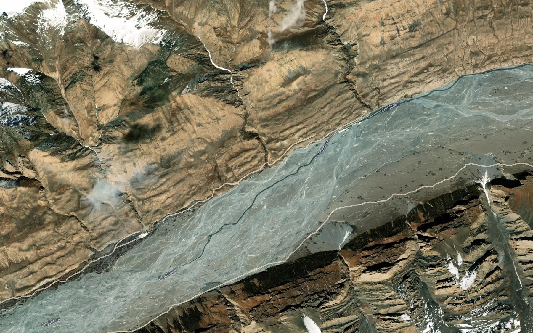 Satellite map of the Dosho