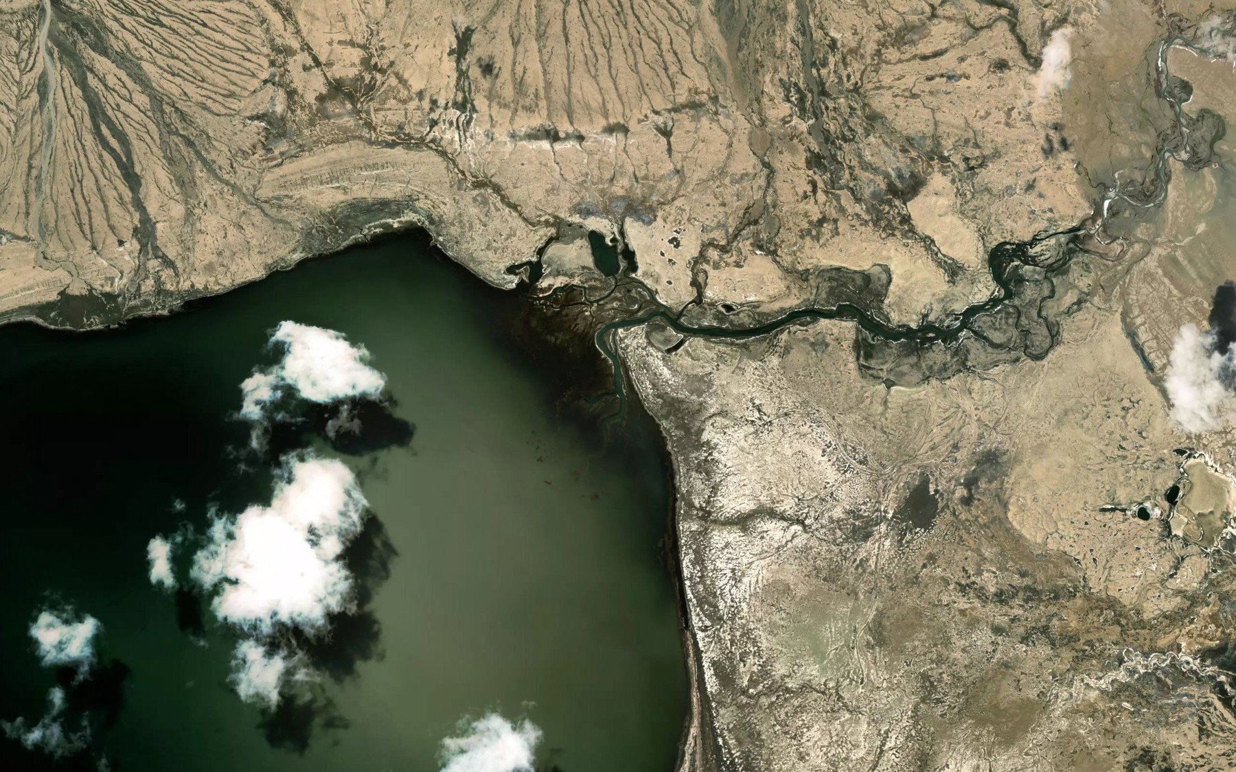 Satellite map of the Kekaygyr