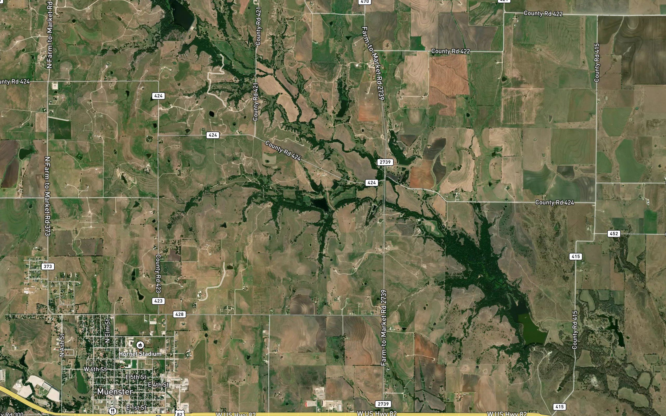 Soil Conservation Service Site 7b Reservoir