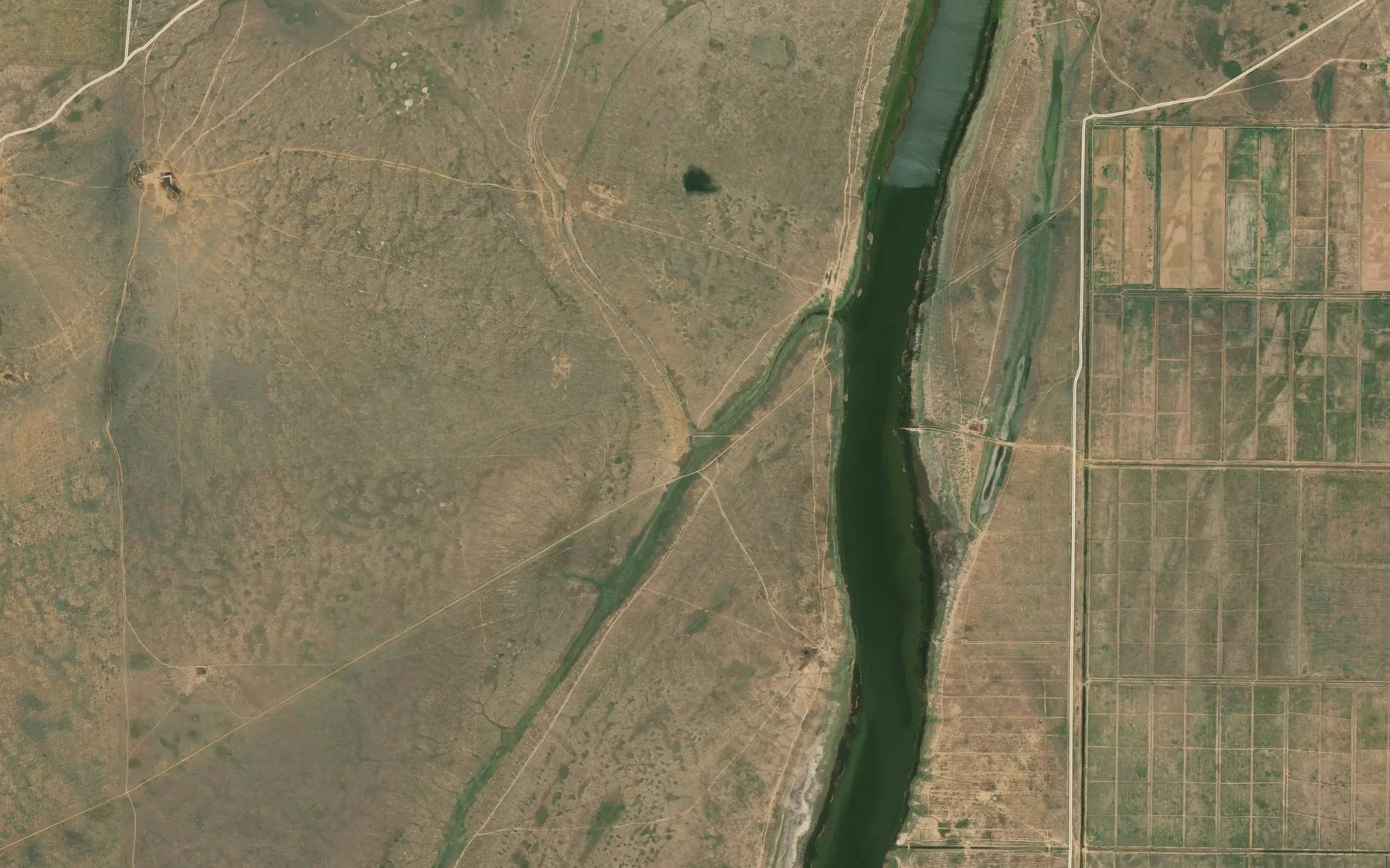 Satellite map of the Yerik Vas'kin Log