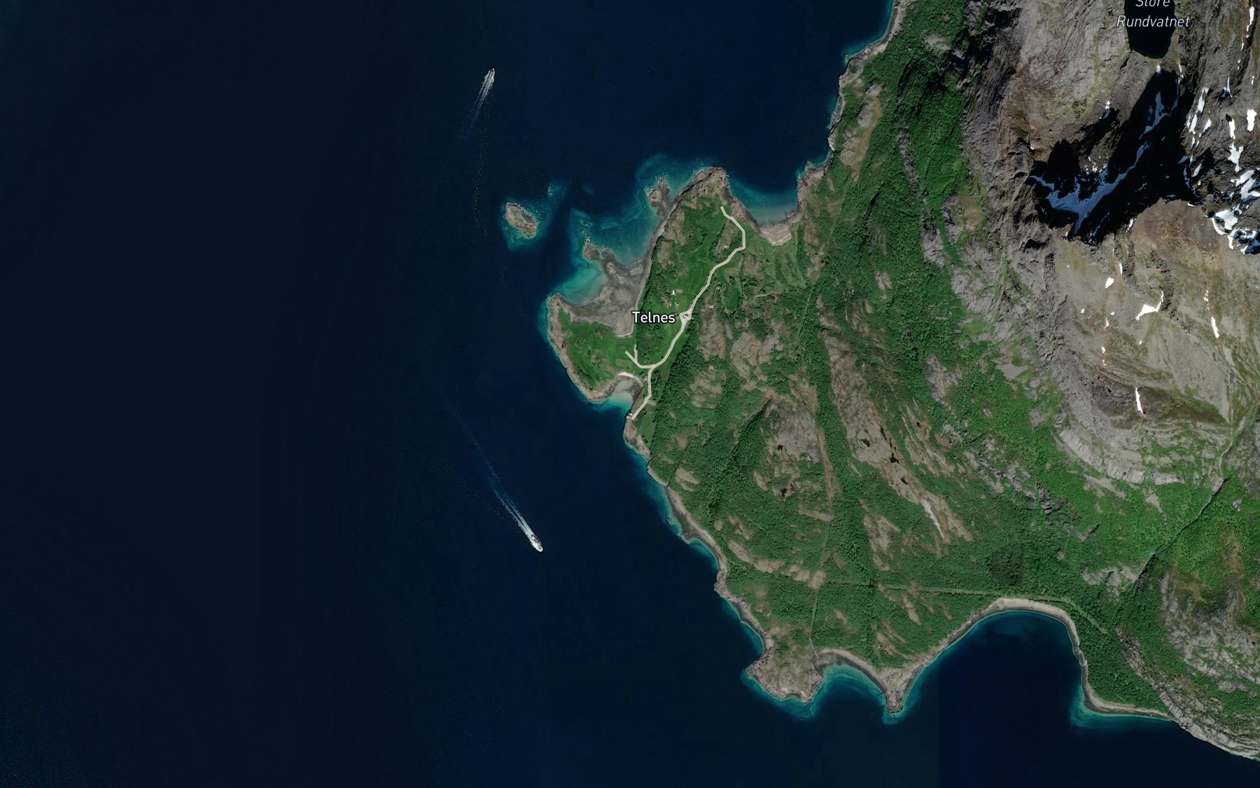 Satellite map of the Sorsjovika