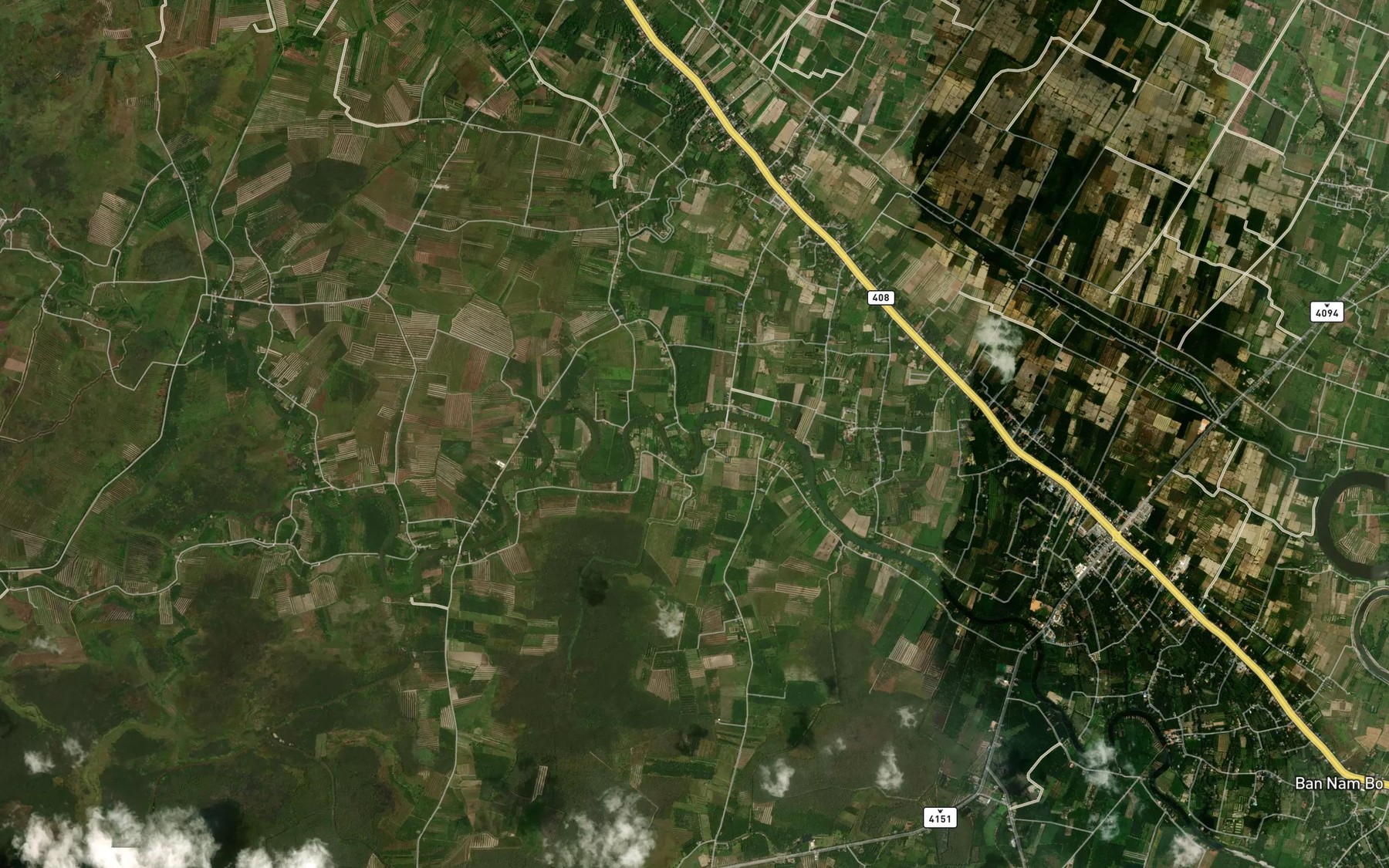 Satellite map of the Bang Ban