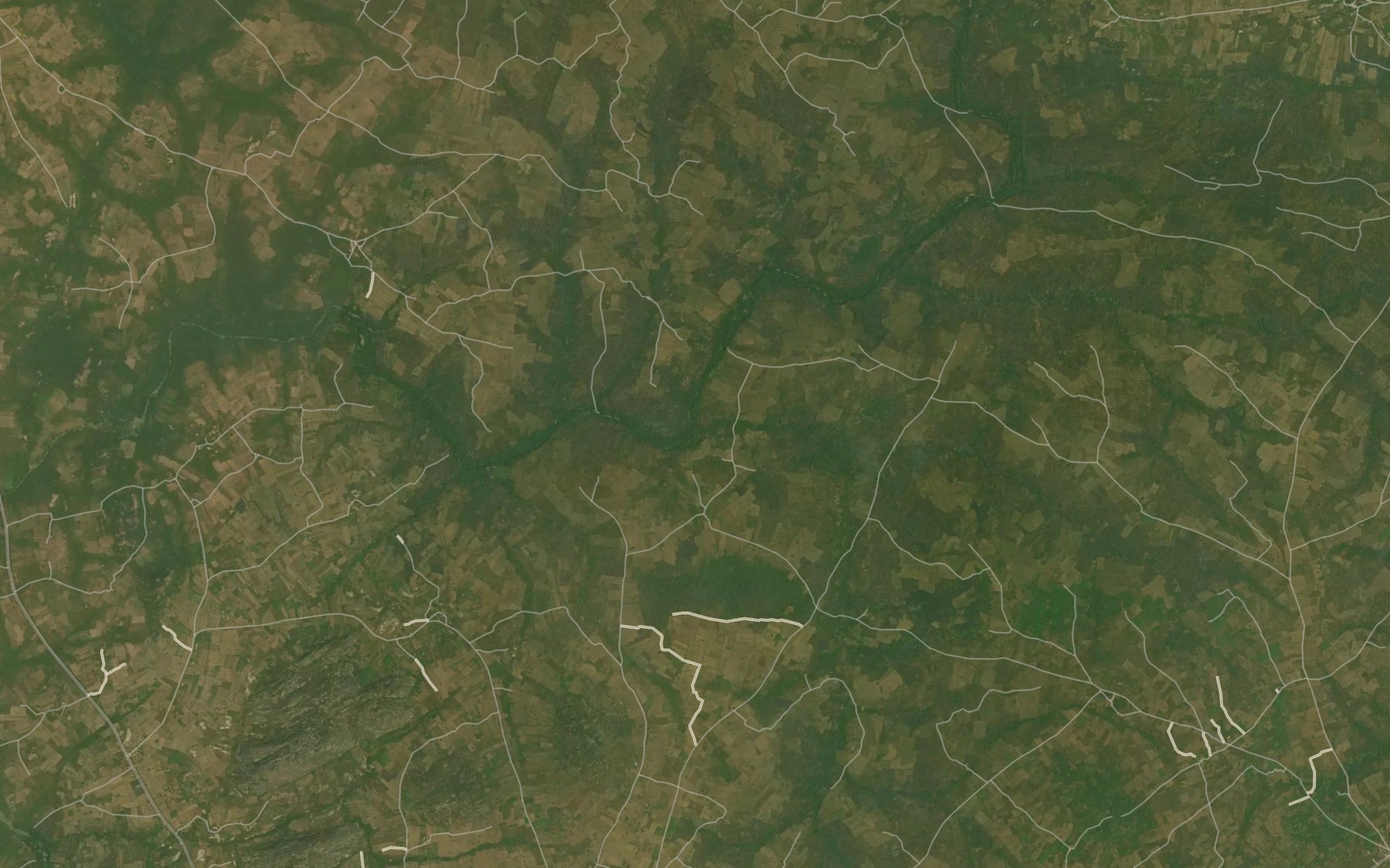 Satellite map of the RiverElewure