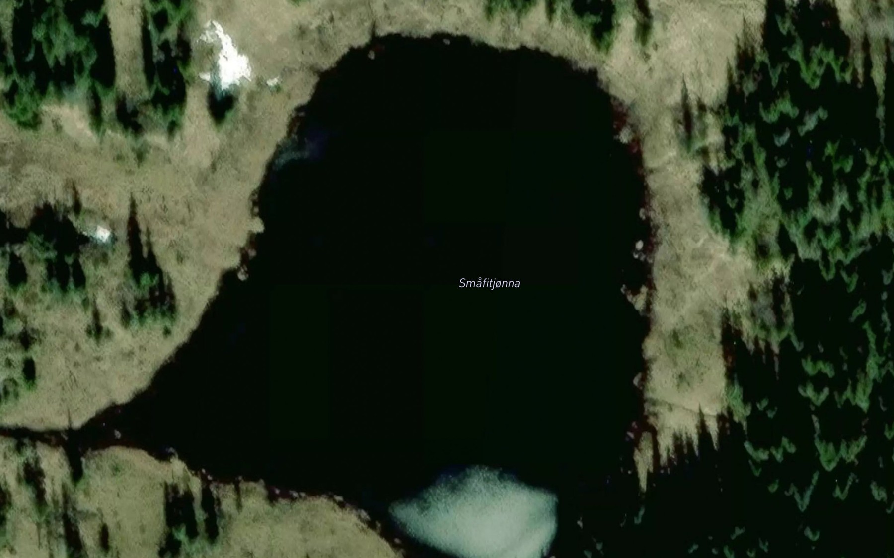 Satellite map of the Smafitjonna