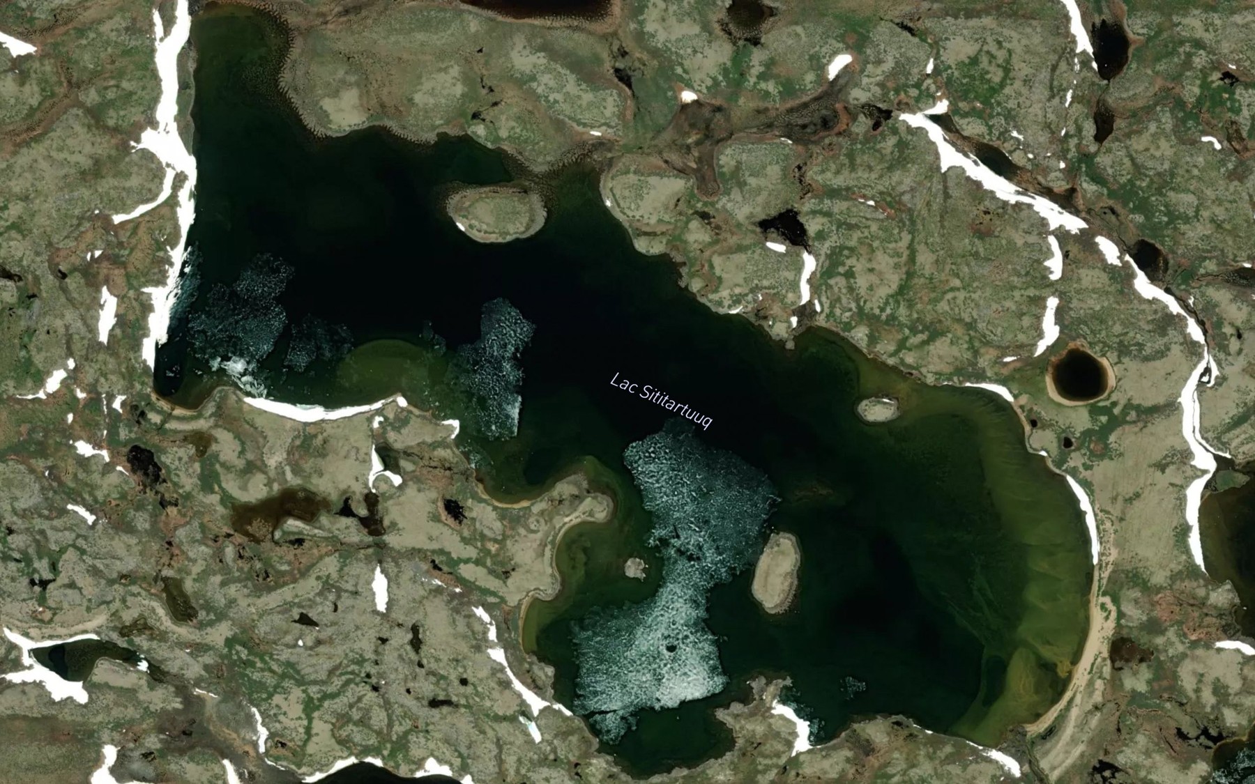 Satellite map of the Lac Sititartuuq
