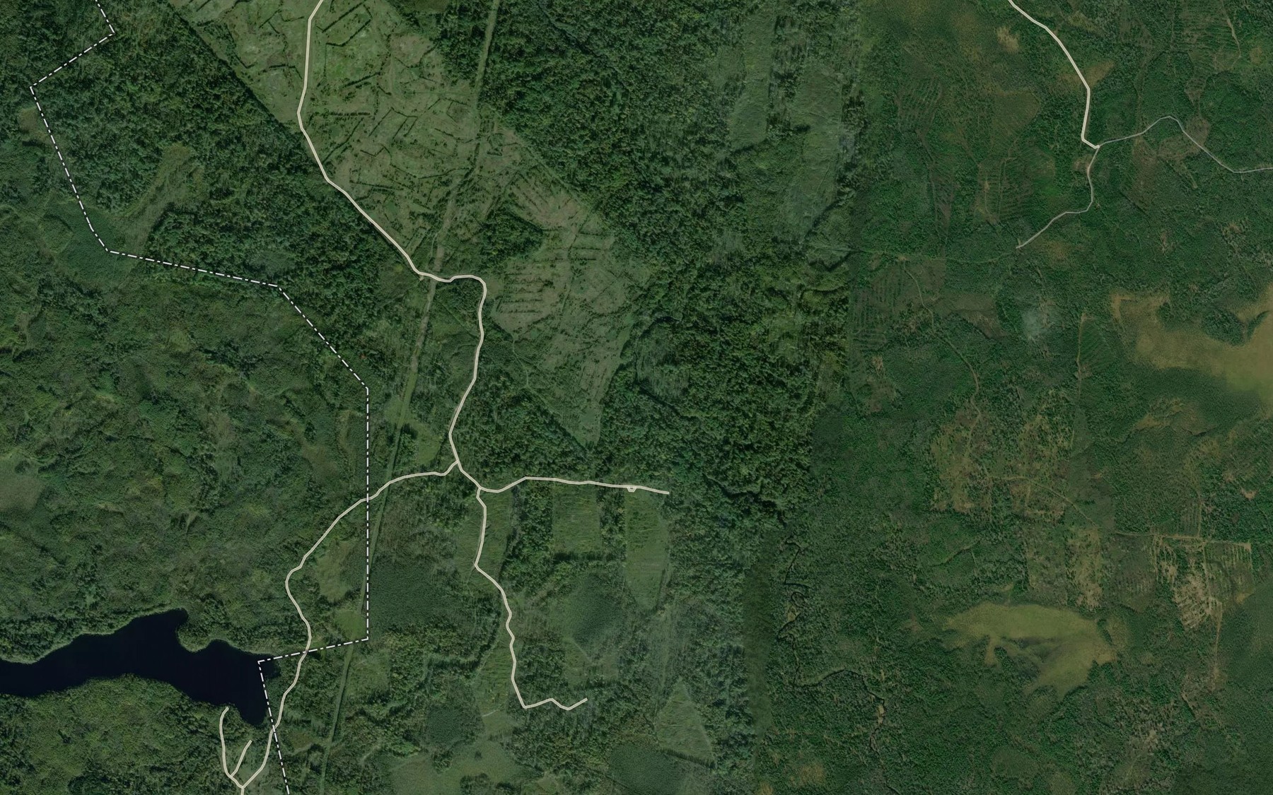 Satellite map of the Drozdinka
