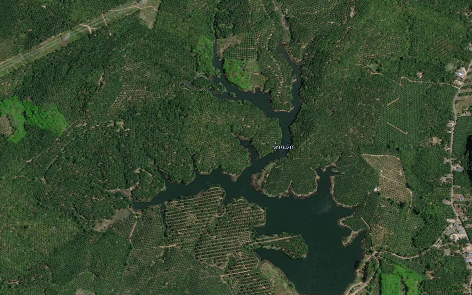 Satellite map of the Ang Kep Nam Huai Luek