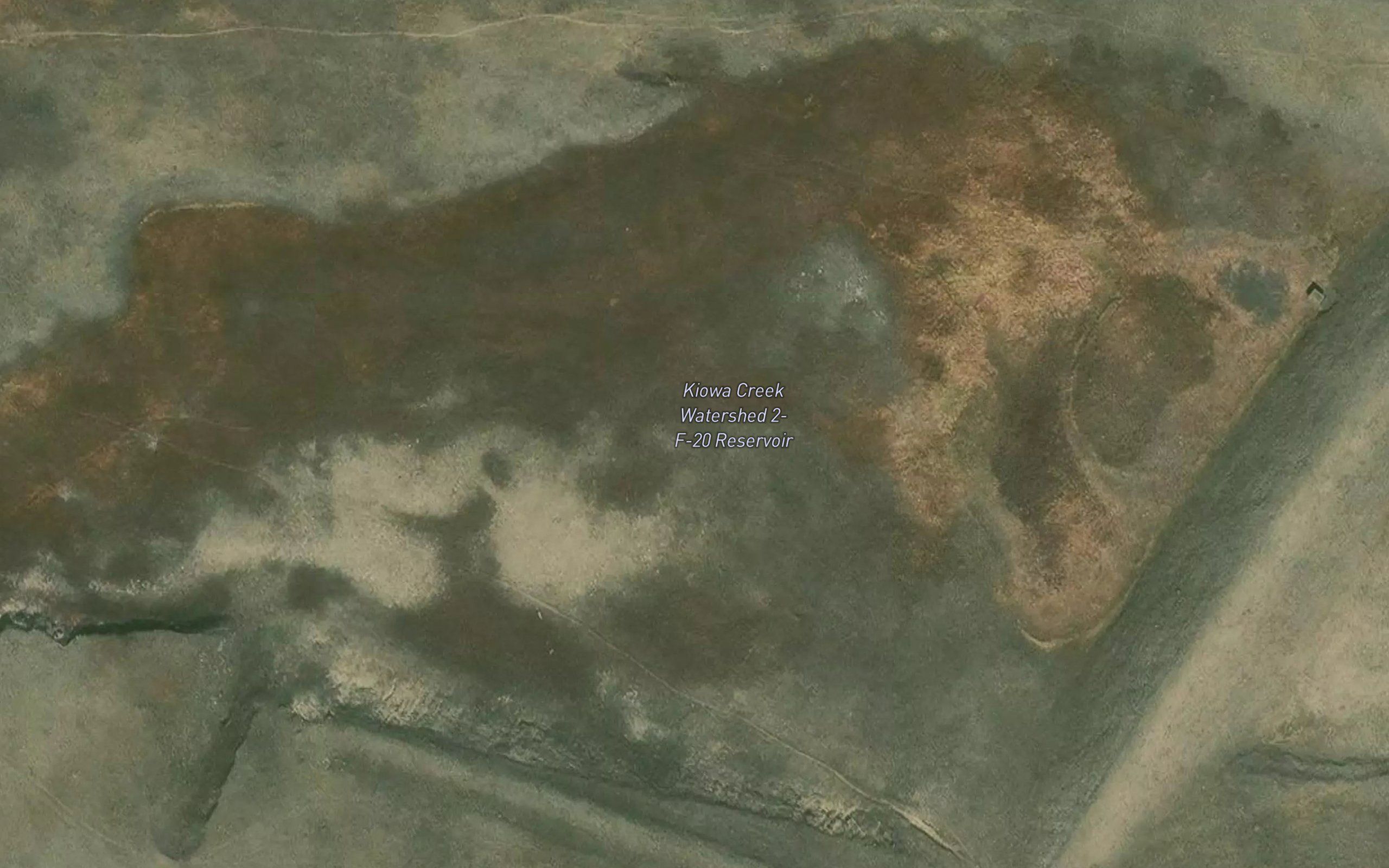 Kiowa Creek Watershed 2-F-20 Reservoir