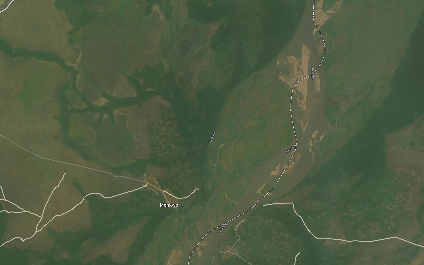 Satellite map of the Lekia