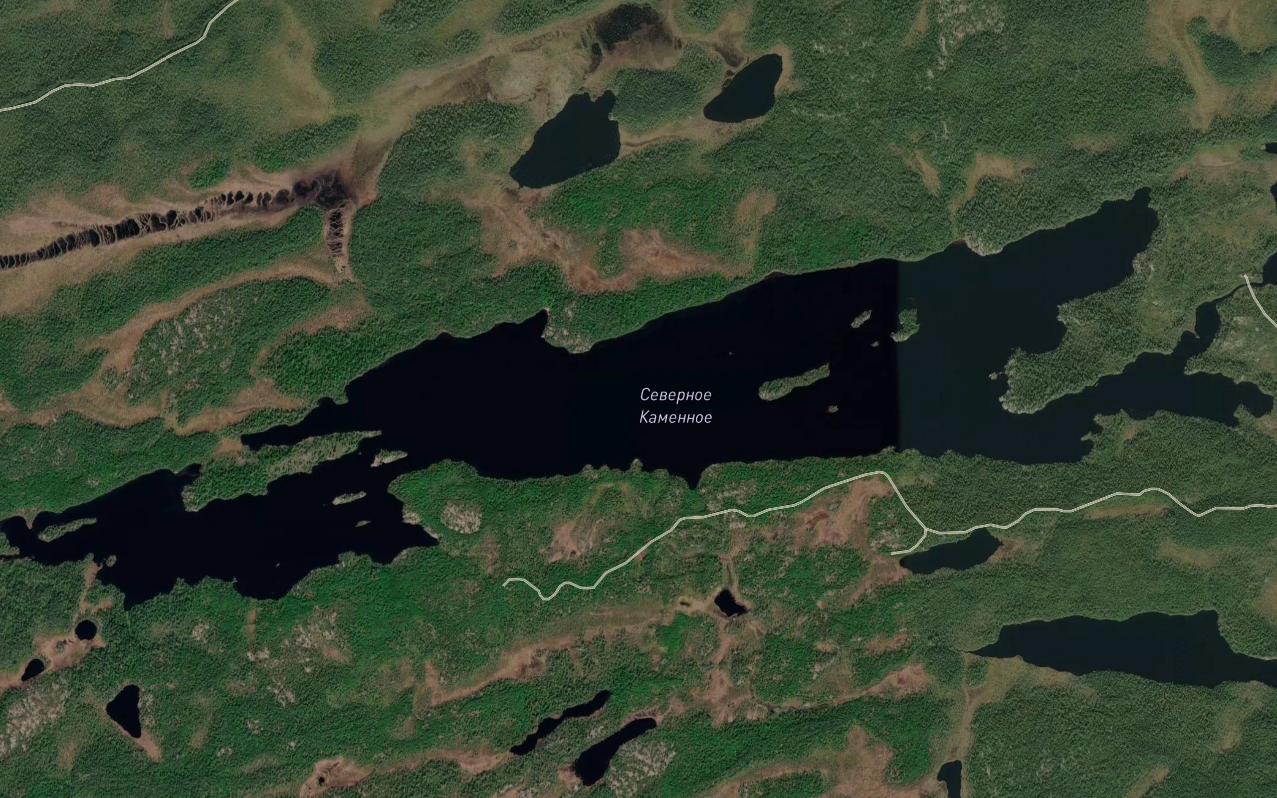 Ozero Severnoye Kamennoye