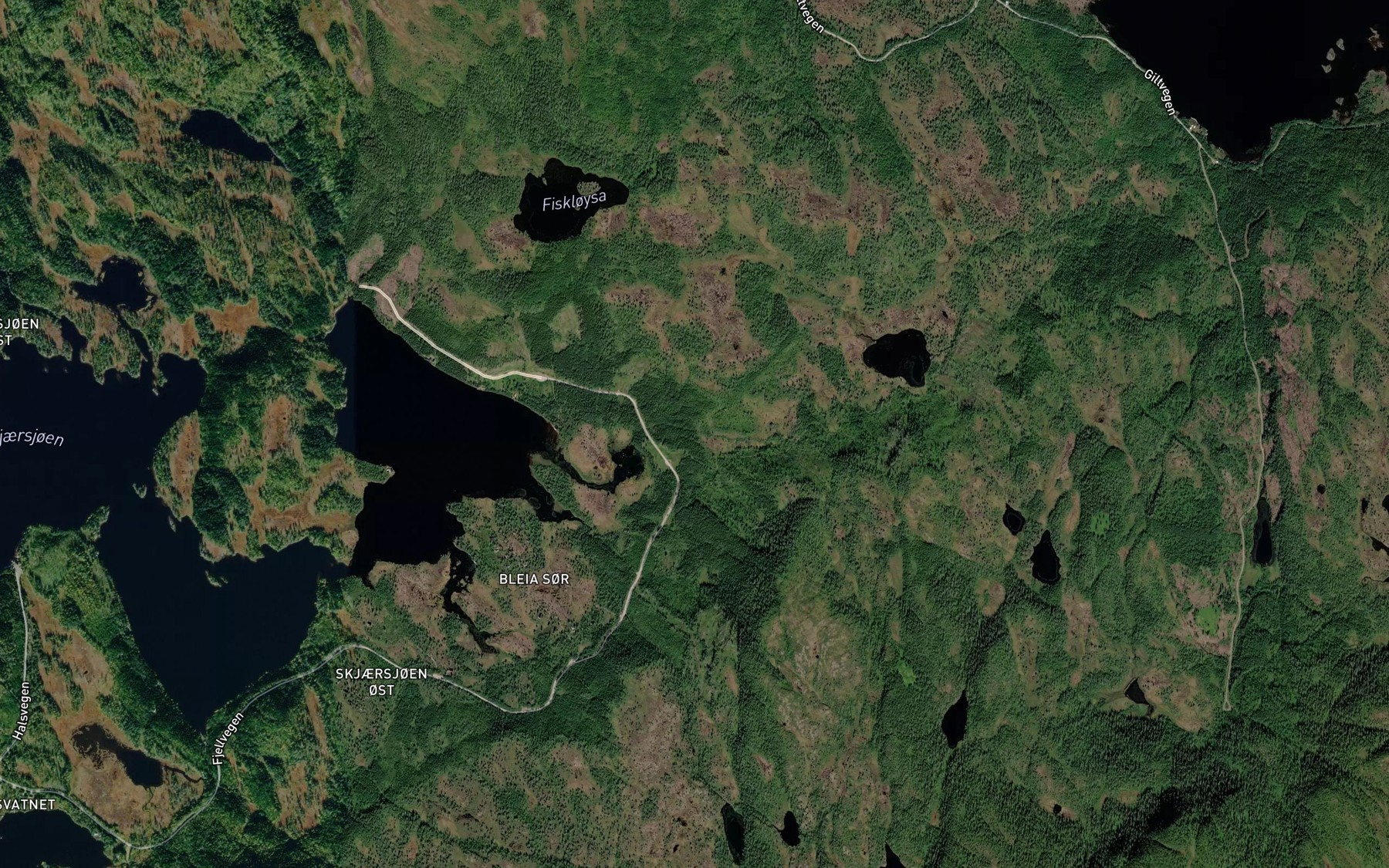 Satellite map of the Litlbleia