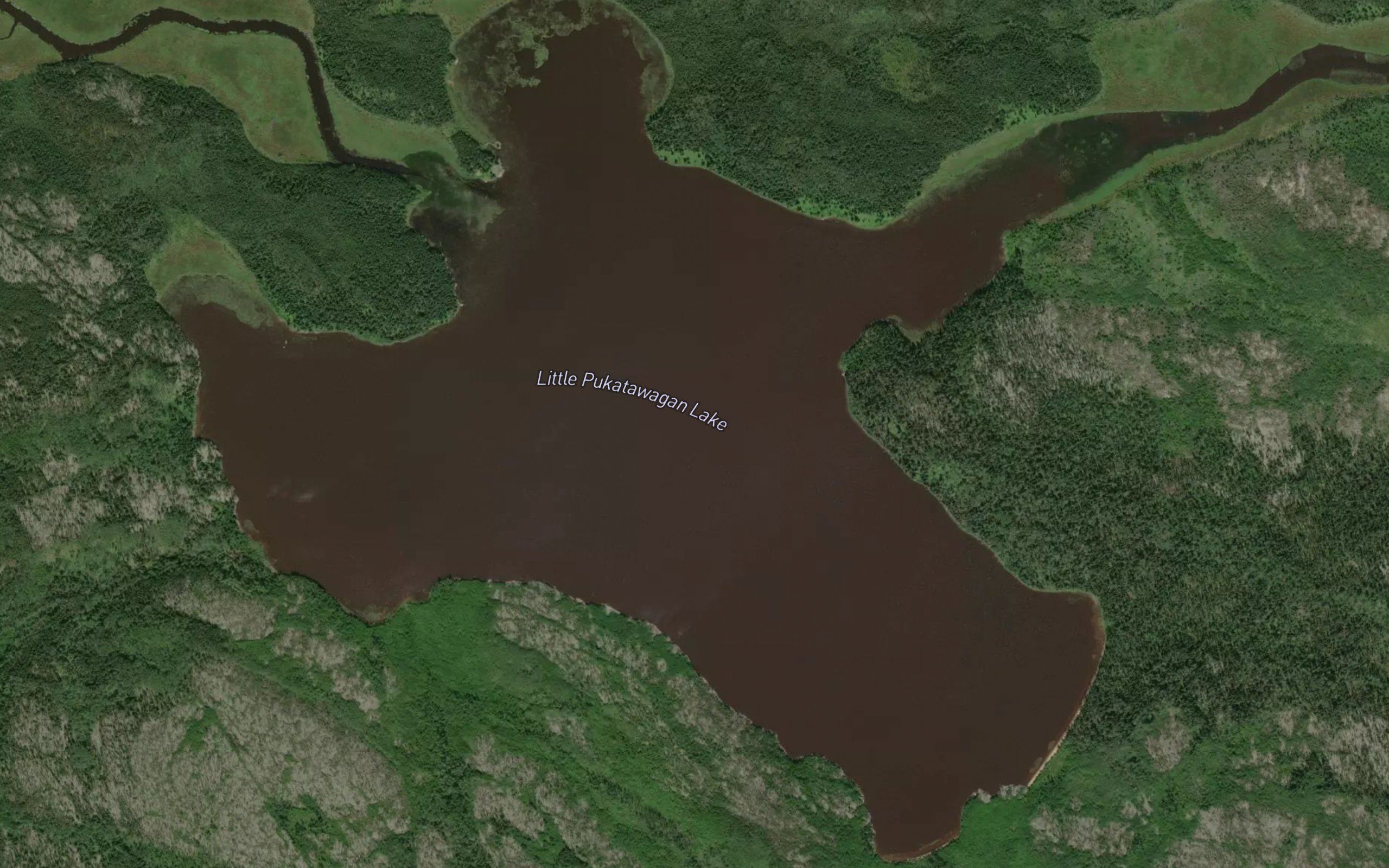 Little Pukatawagan Lake
