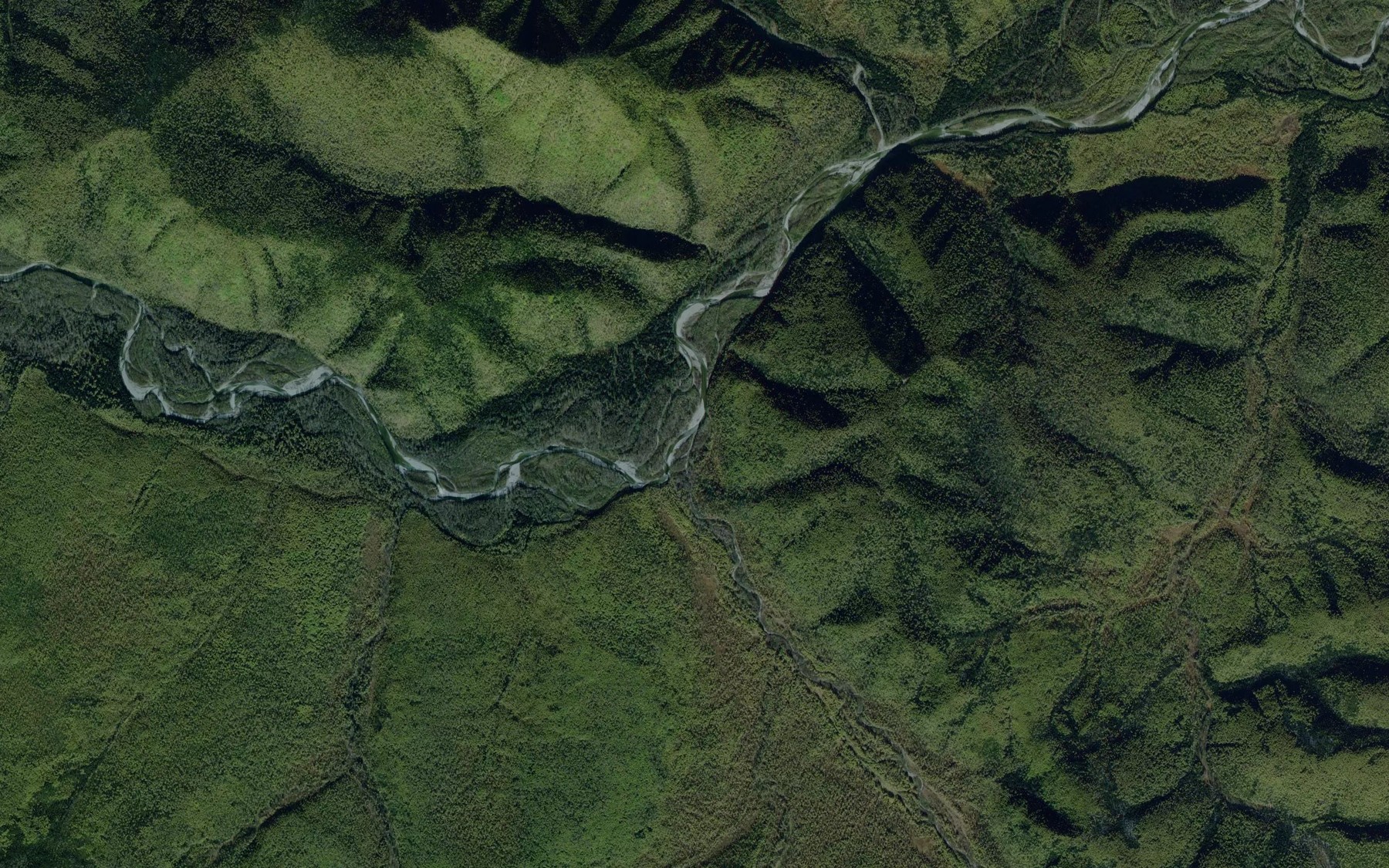 Satellite map of the Pryamoy