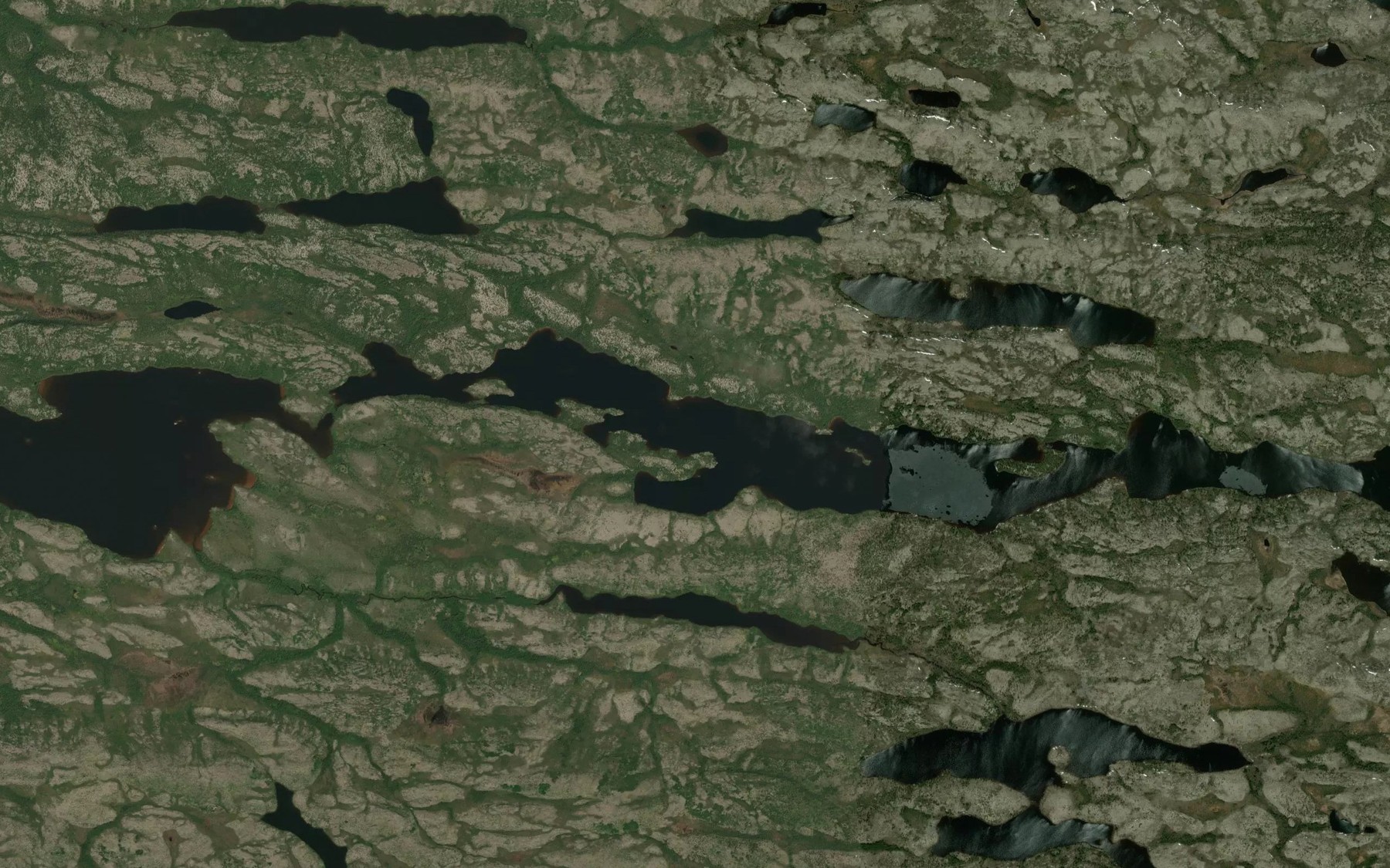 Satellite map of the Lac Kayanikamasi