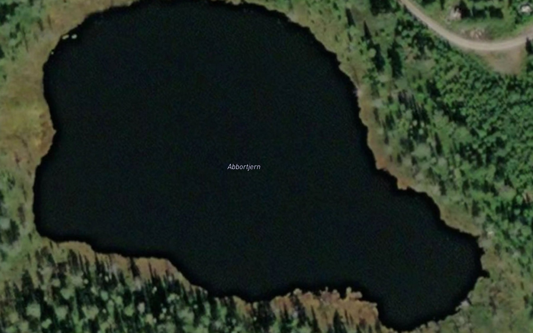 Satellite map of the Abbortjenn
