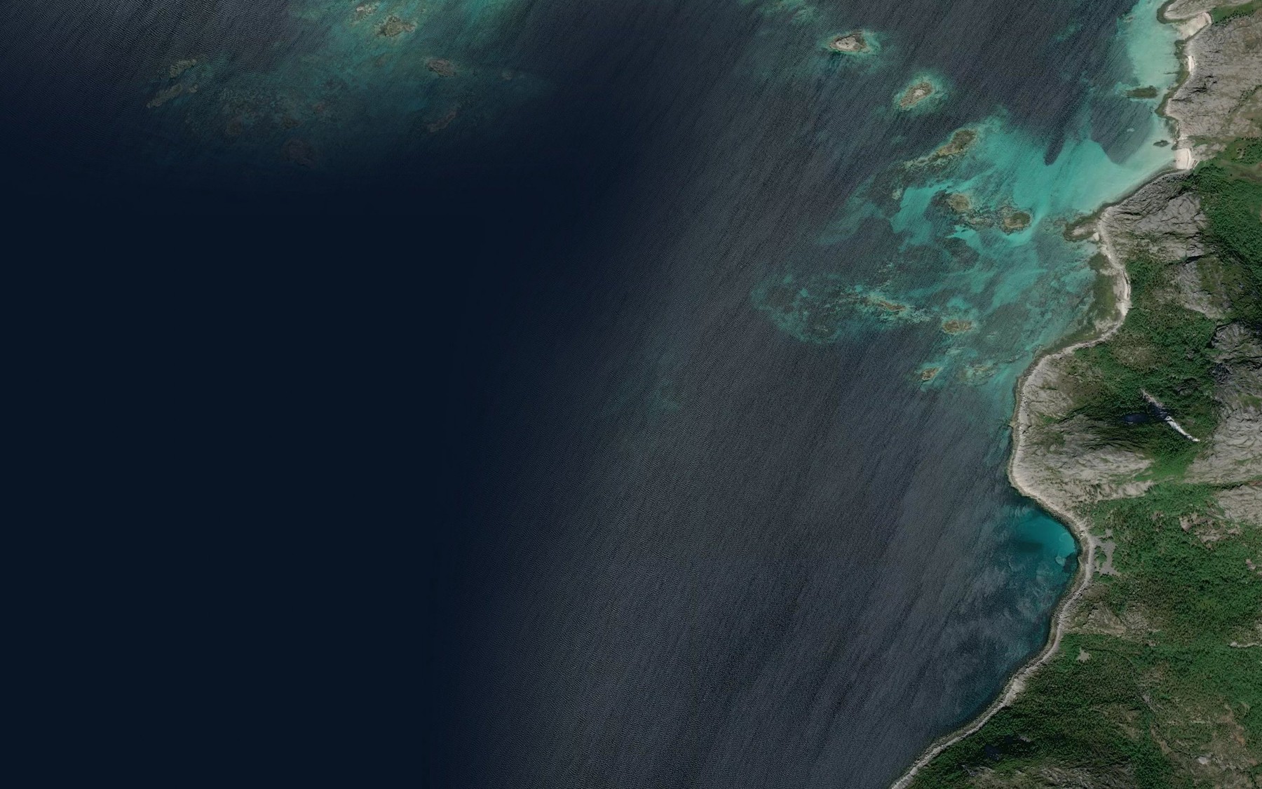 Satellite map of the Fallan