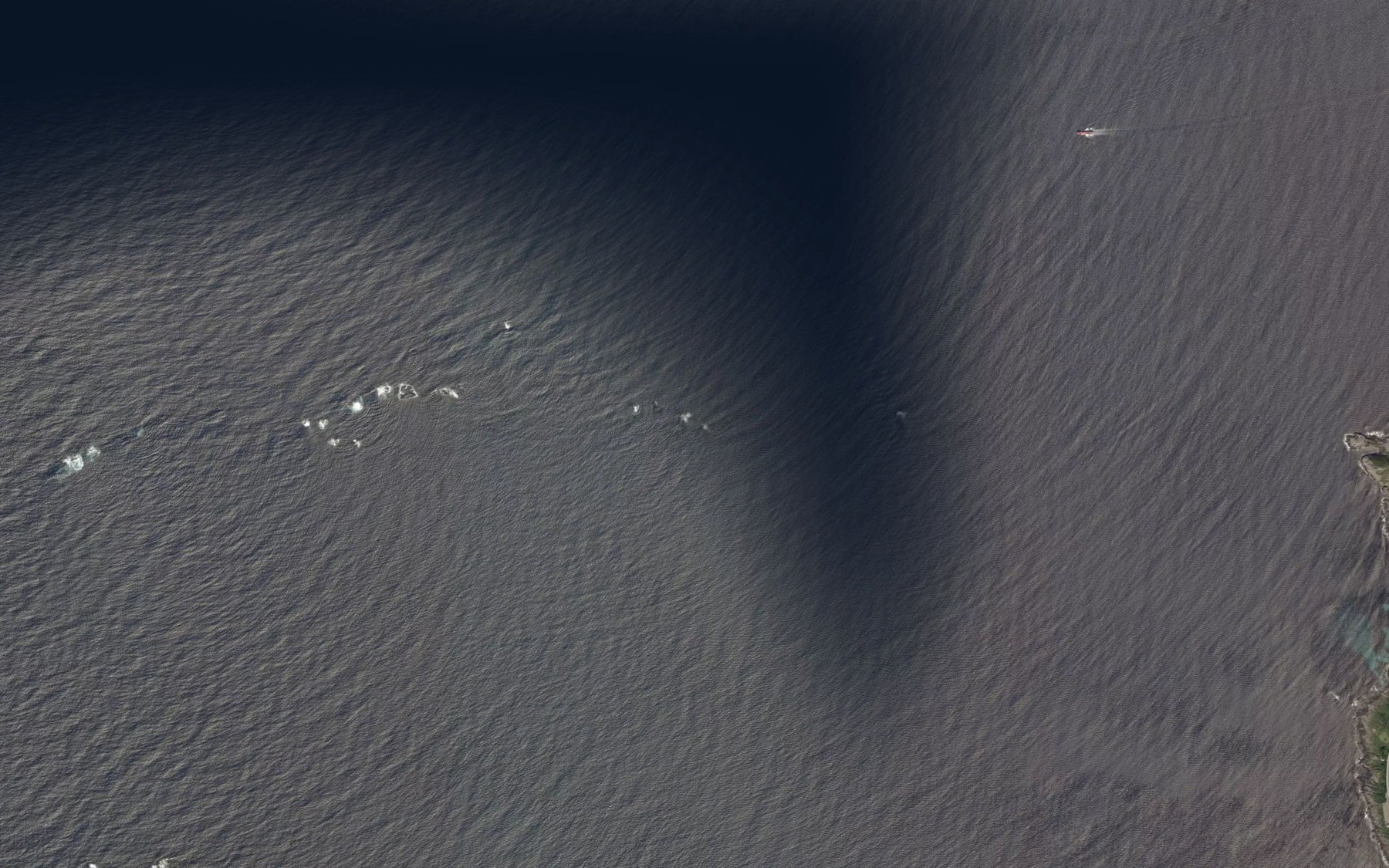 Satellite map of the Kjeggane