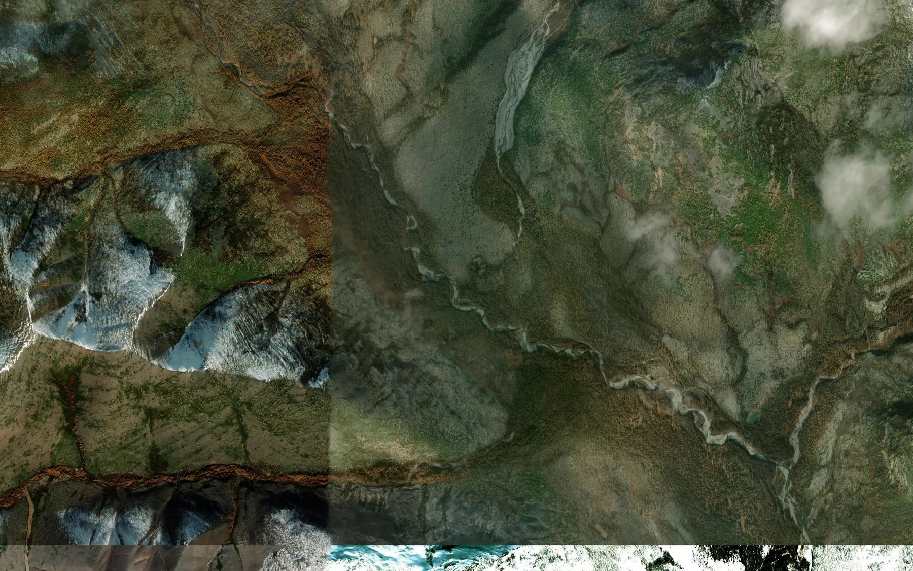 Satellite map of the Nalednyy