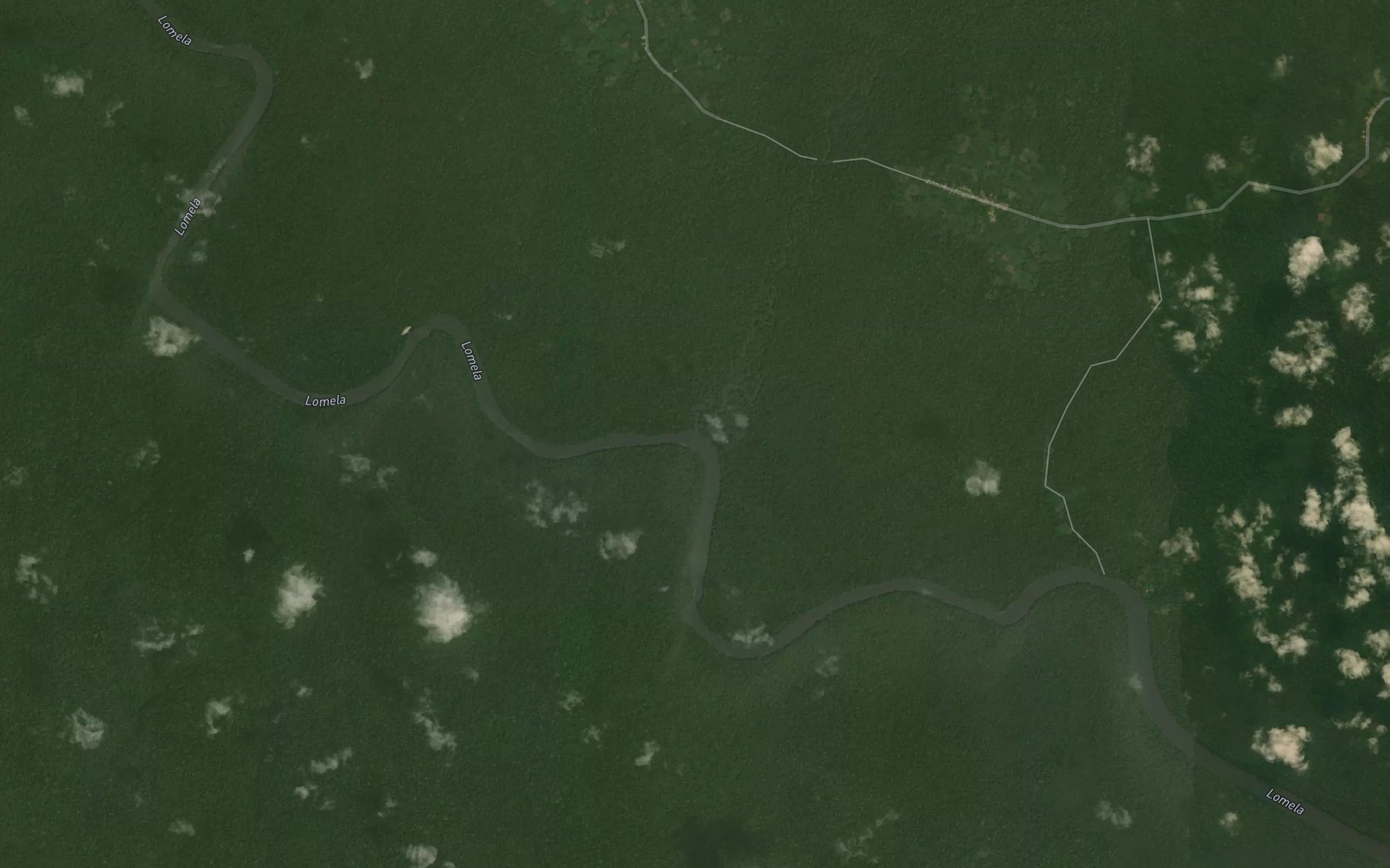 Satellite map of the Loombe