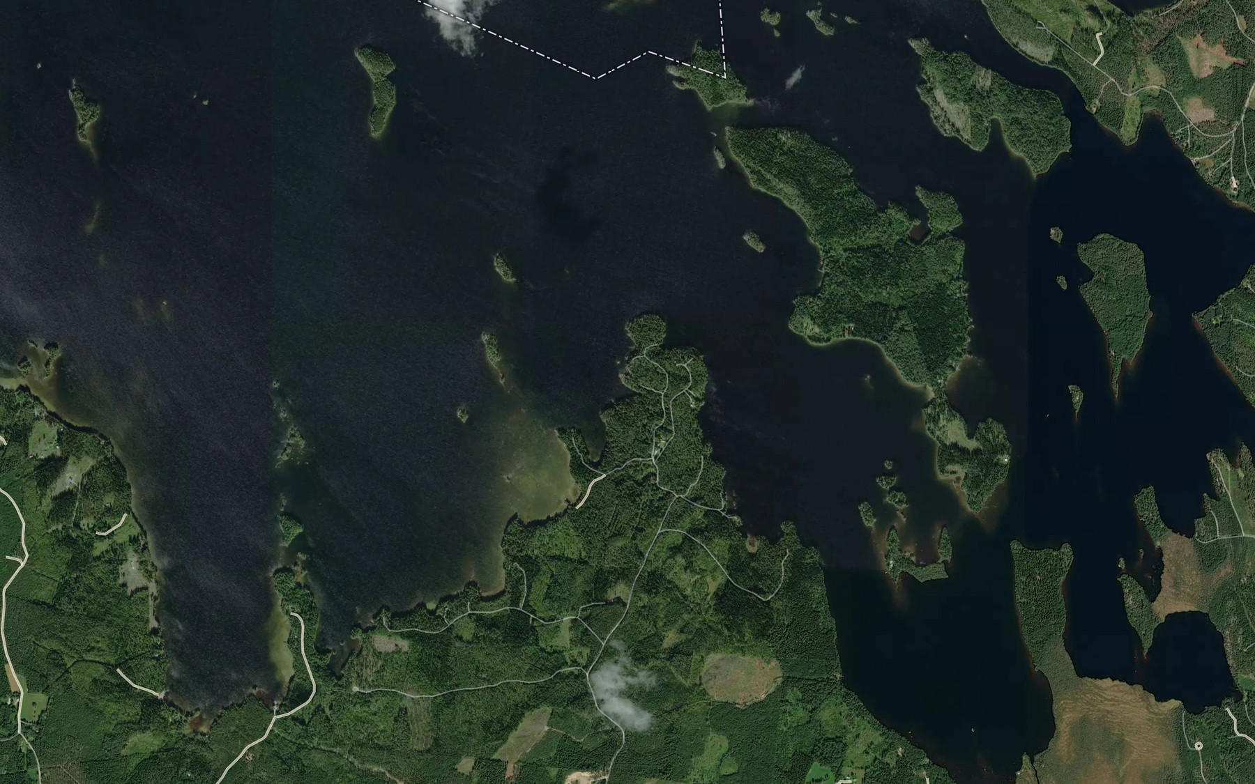Satellite map of the Sikolahti