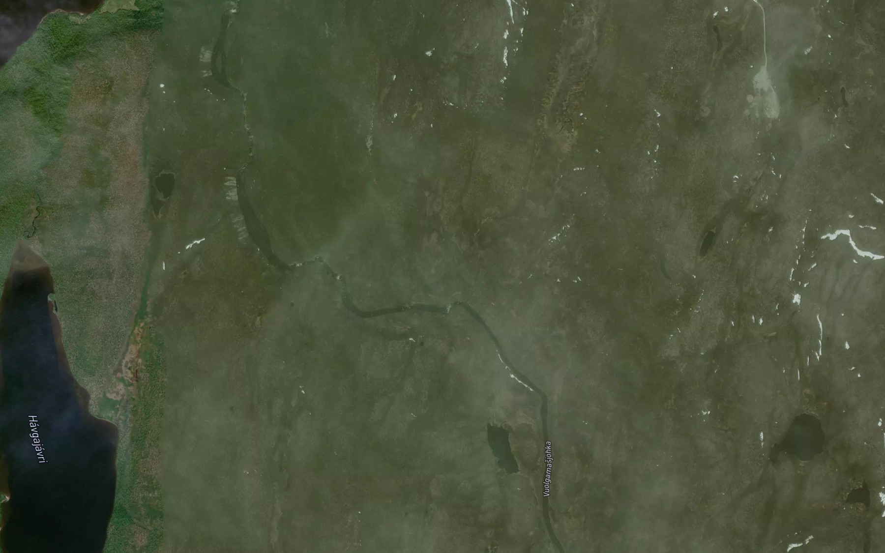 Satellite map of the Naranasjakka