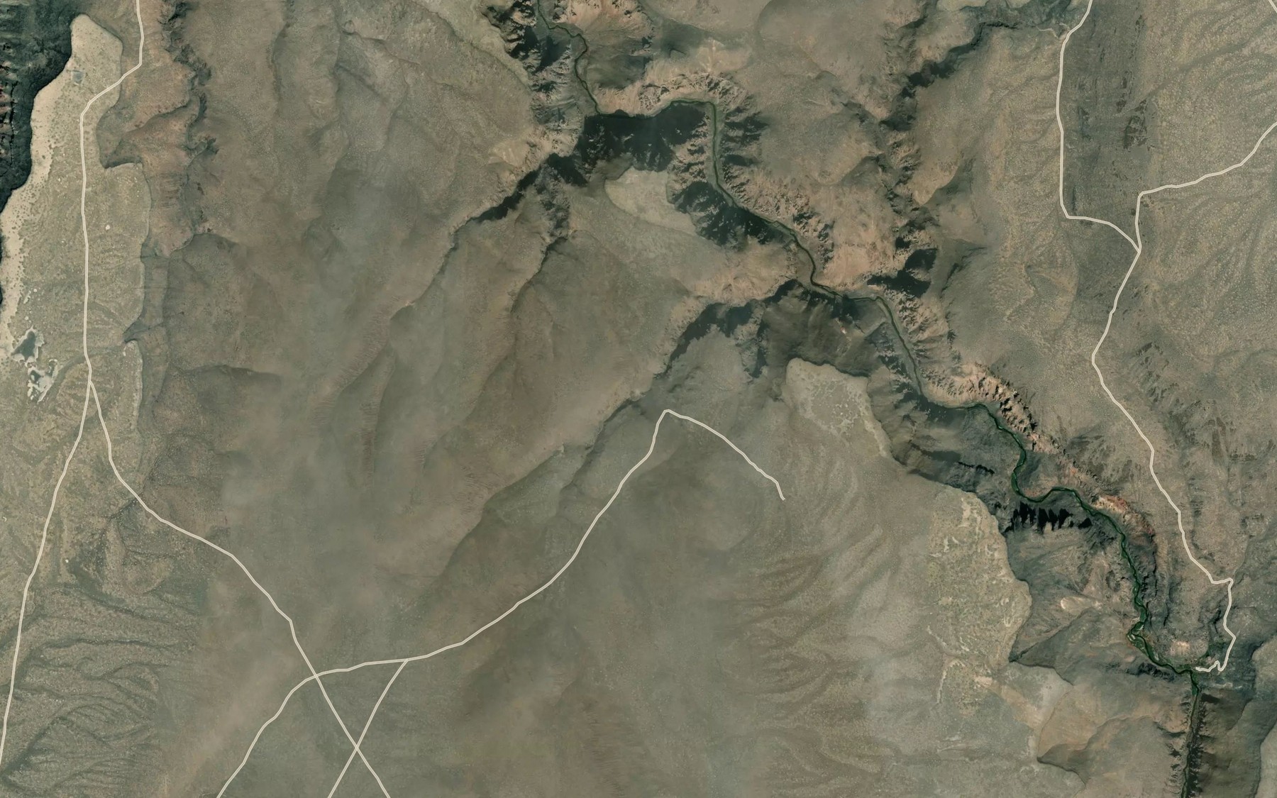 Satellite map of the John G Reservoir