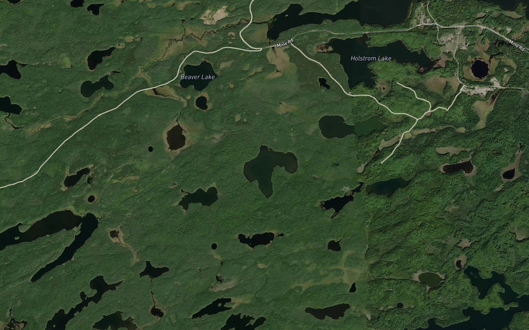 Satellite map of the Otto Lake