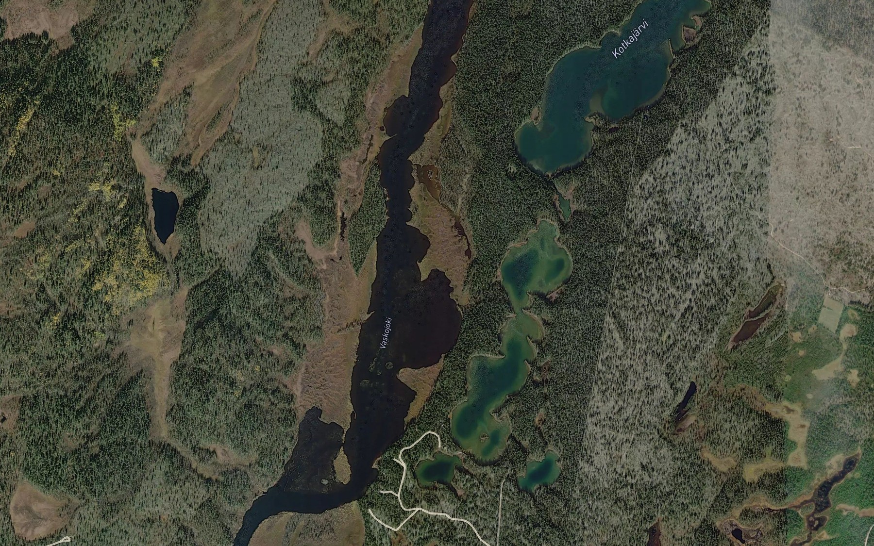 Satellite map of the Avuluovtas