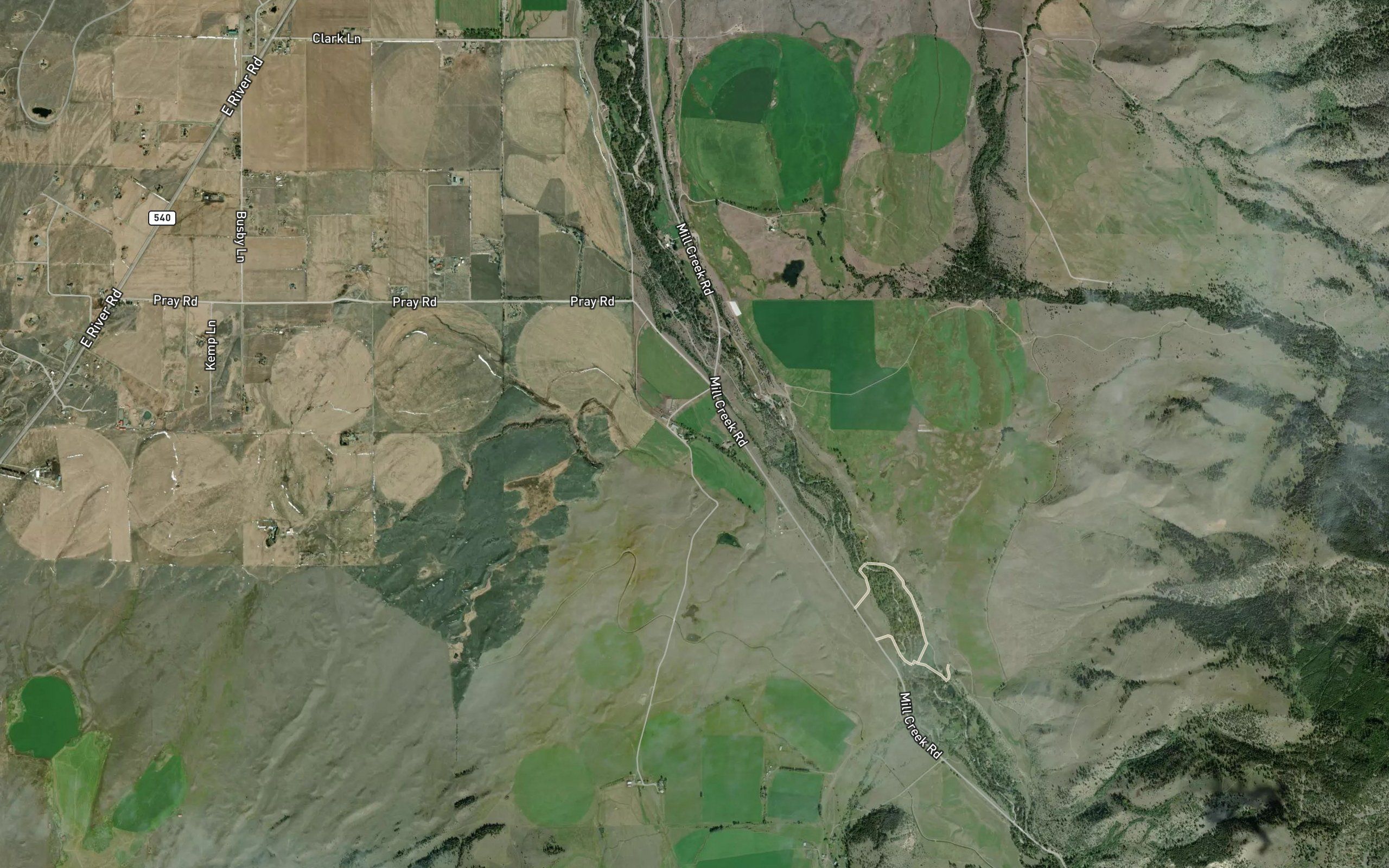 Mill Creek Flat Ditch
