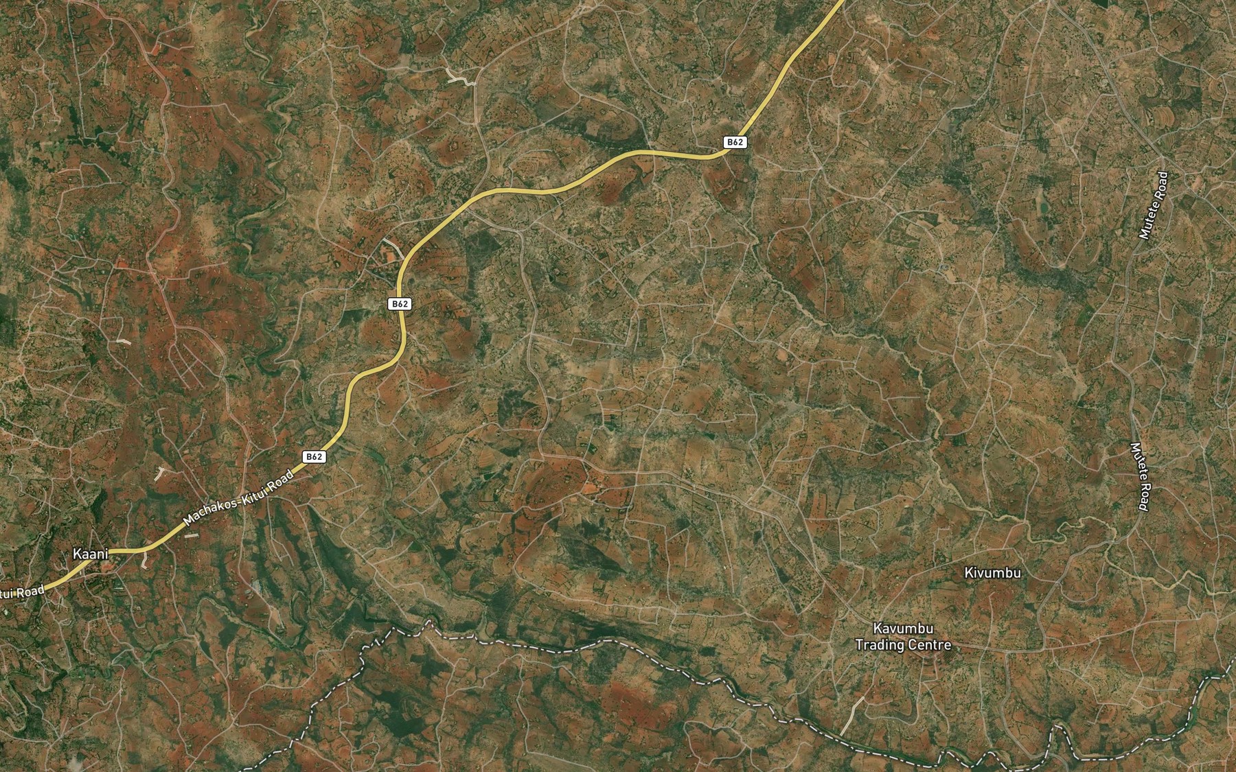 Satellite map of the Mamiloki Dam