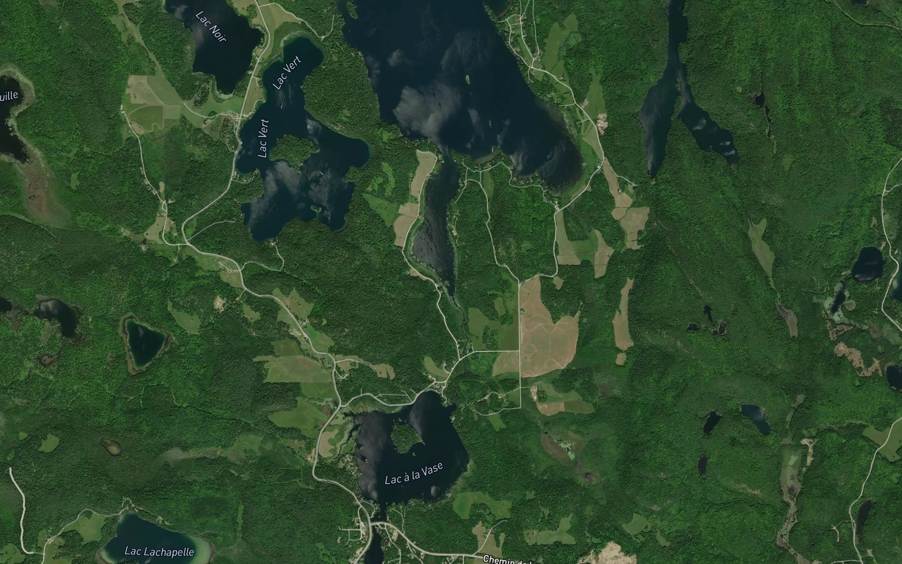 Satellite map of the Baie Noel