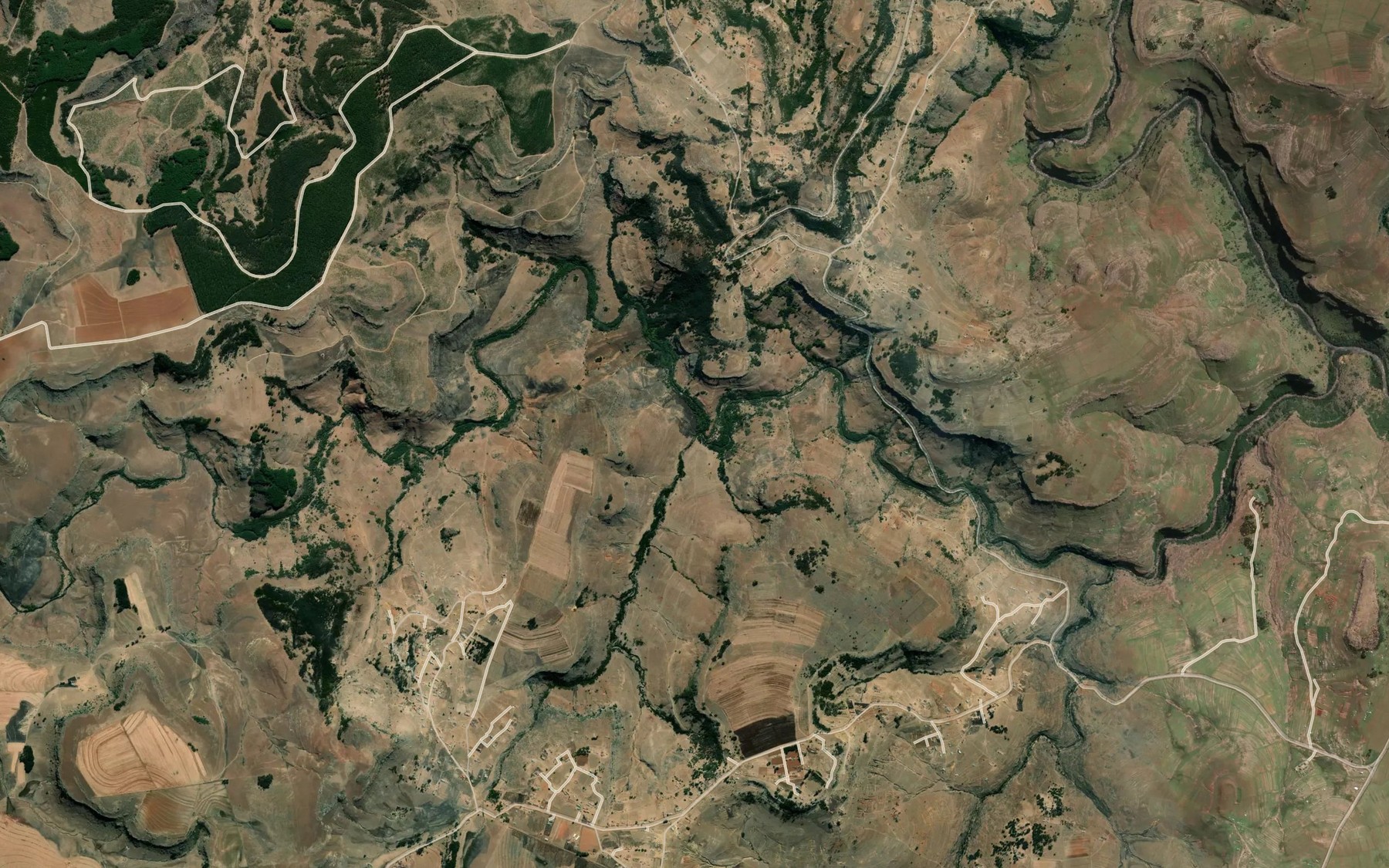 Satellite map of the Ndlozi