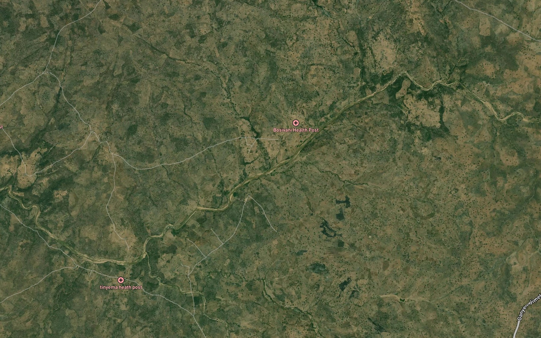 Satellite map of the Dishi