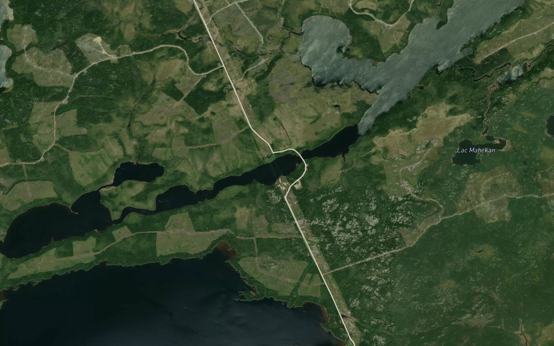 Satellite map of the Baie Pichamobi
