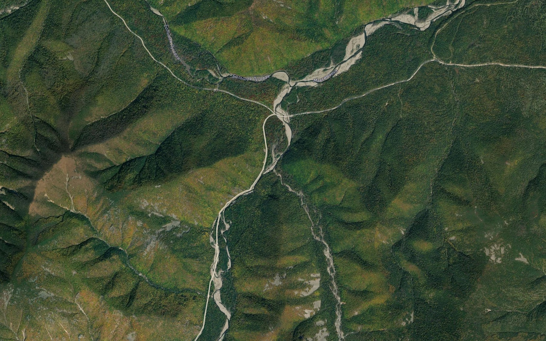 Satellite map of the Stlanik